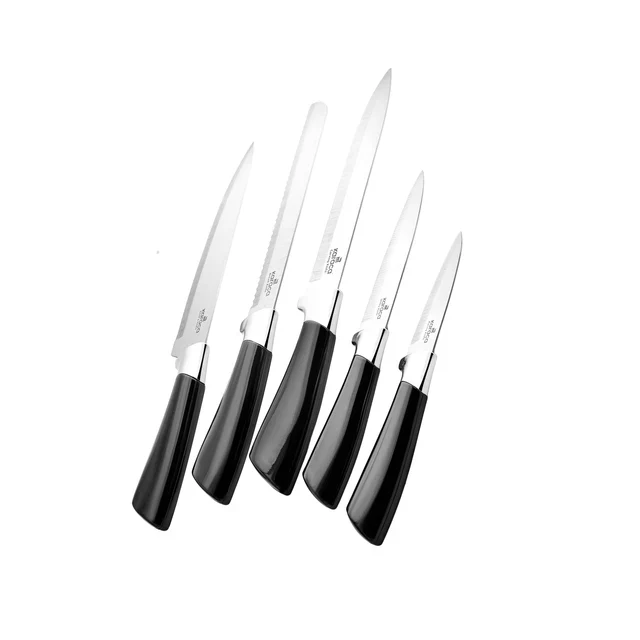 Karaca Mastersharp 6-Piece Stainless Steel Knife Set, 30cm, Black - Image 8