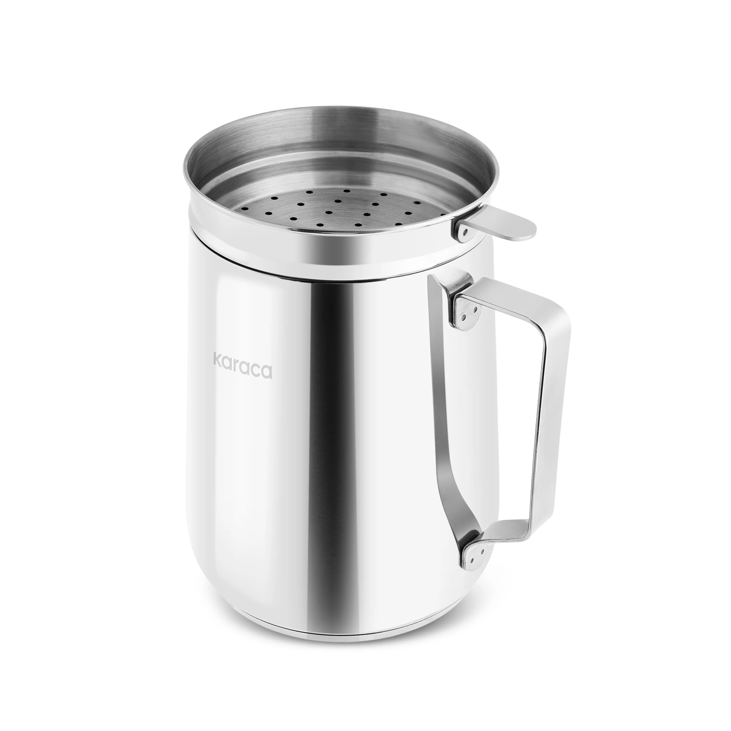 Karaca Minifry Stainless Steel Deep Frying Pot, 2L, Silver - Image 5