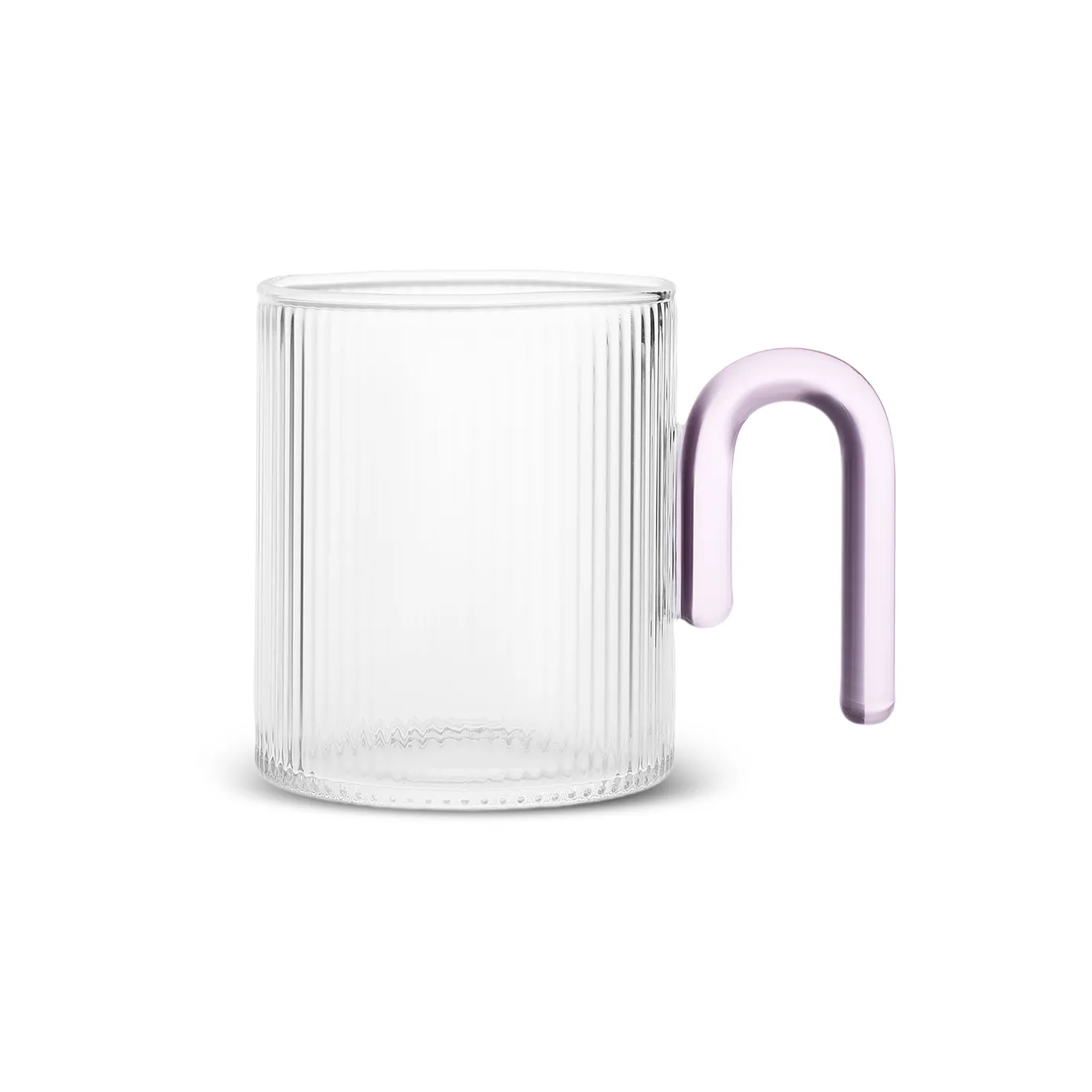 Karaca Miracle Glass Mug, 320ml, Pink - Image 2