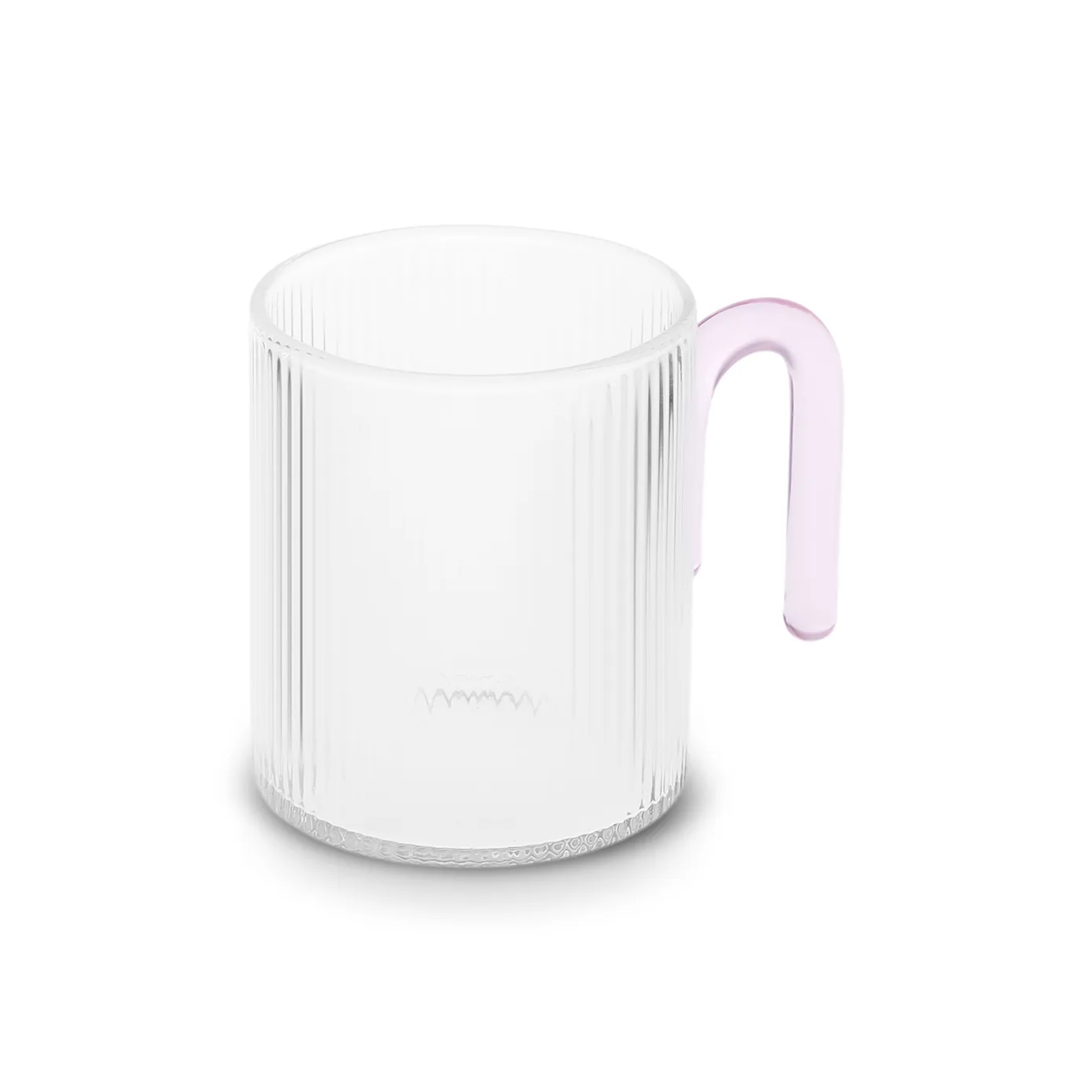 Karaca Miracle Glass Mug, 320ml, Pink - Image 3