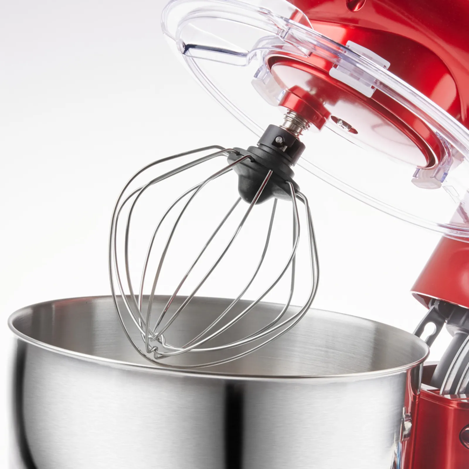 Karaca Multichef Stand Mixer, 5.5L, 1400W, Red - Image 4