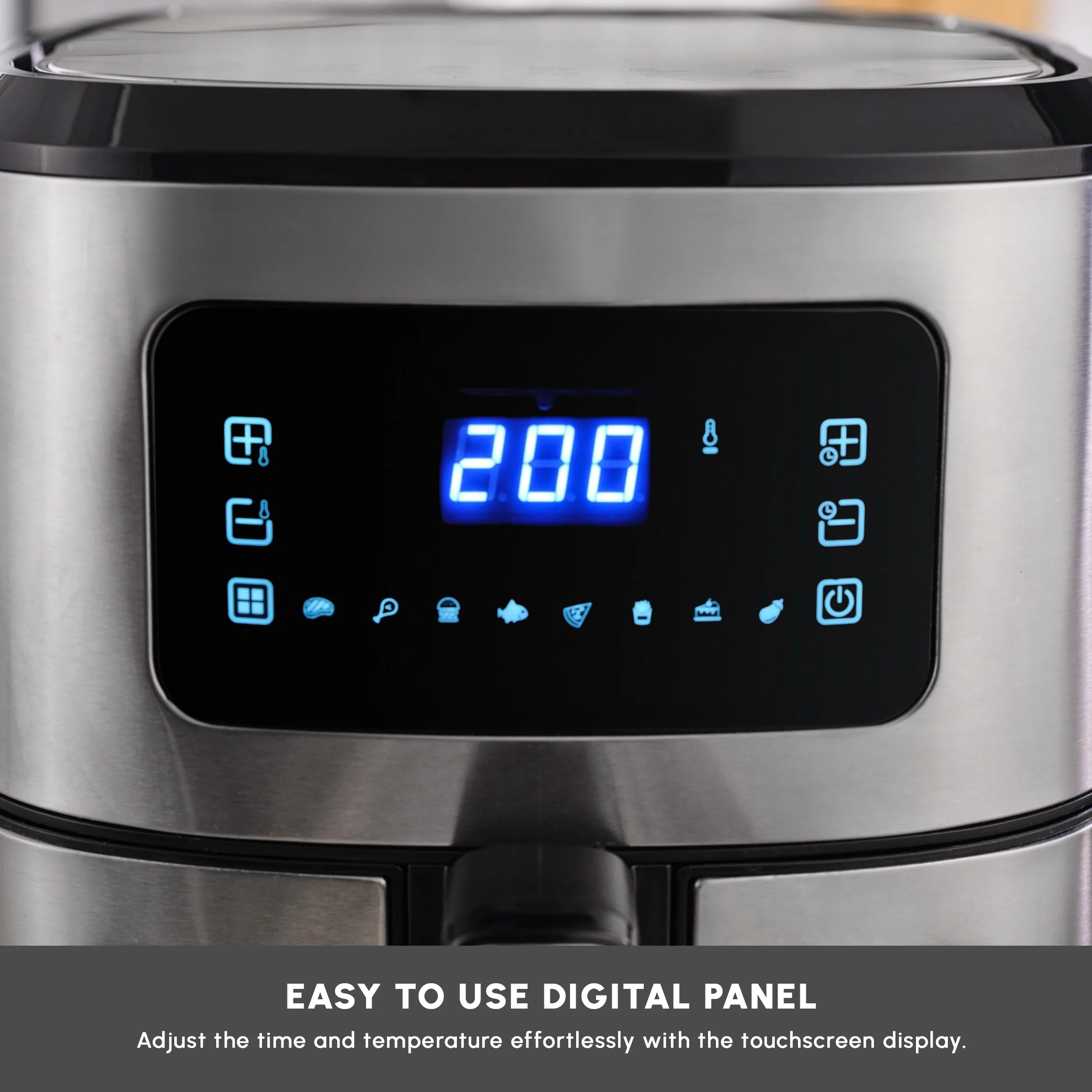 Karaca Multifry Air Fryer, 6,5L, 1700W, Inox - Image 8