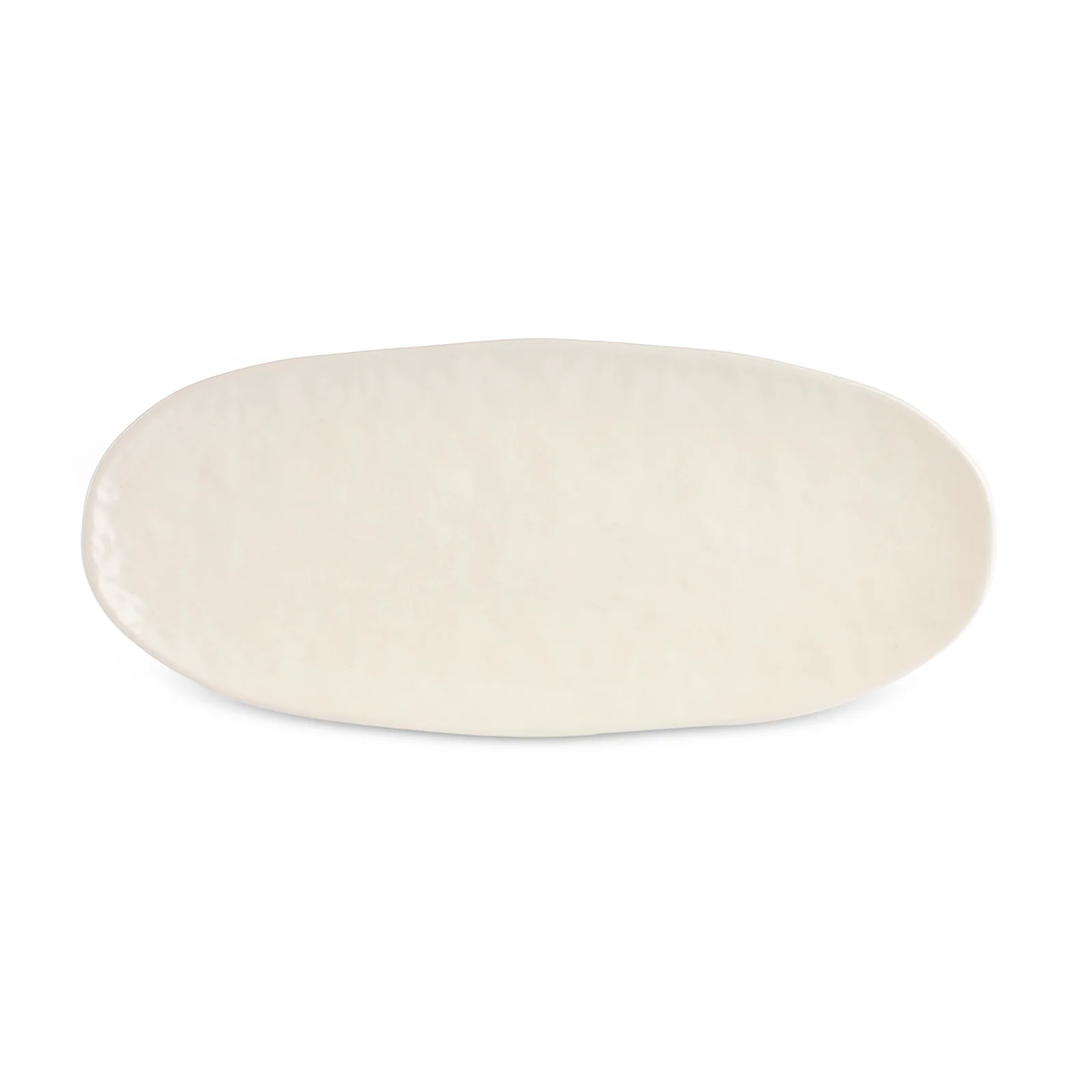 Karaca Nebula Stoneware Serving Platter, 33cm, Beige