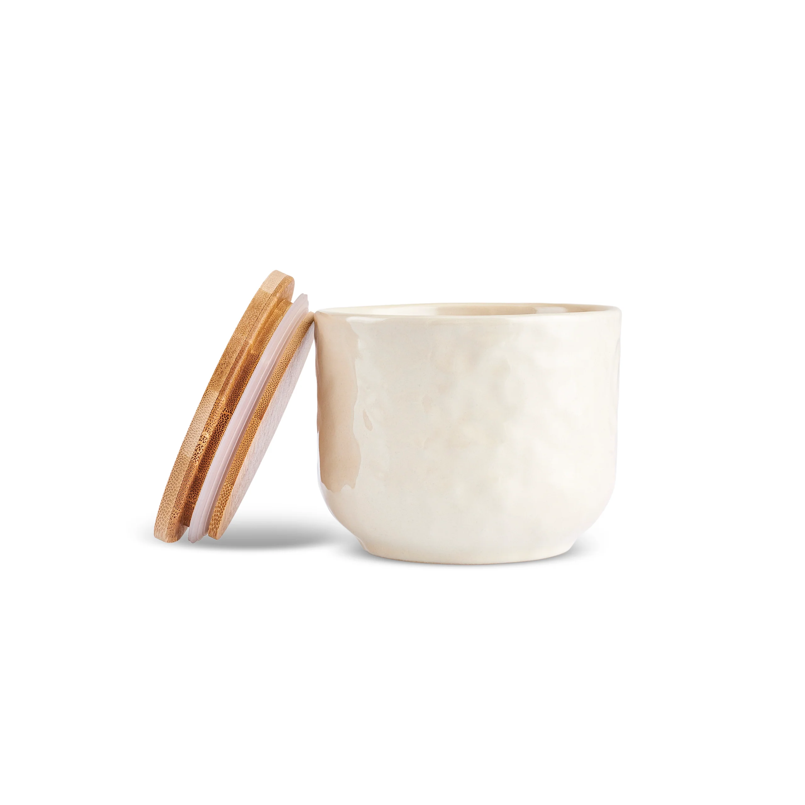 Karaca Nebula Stoneware Storage Container, 8cm, Beige - Image 6