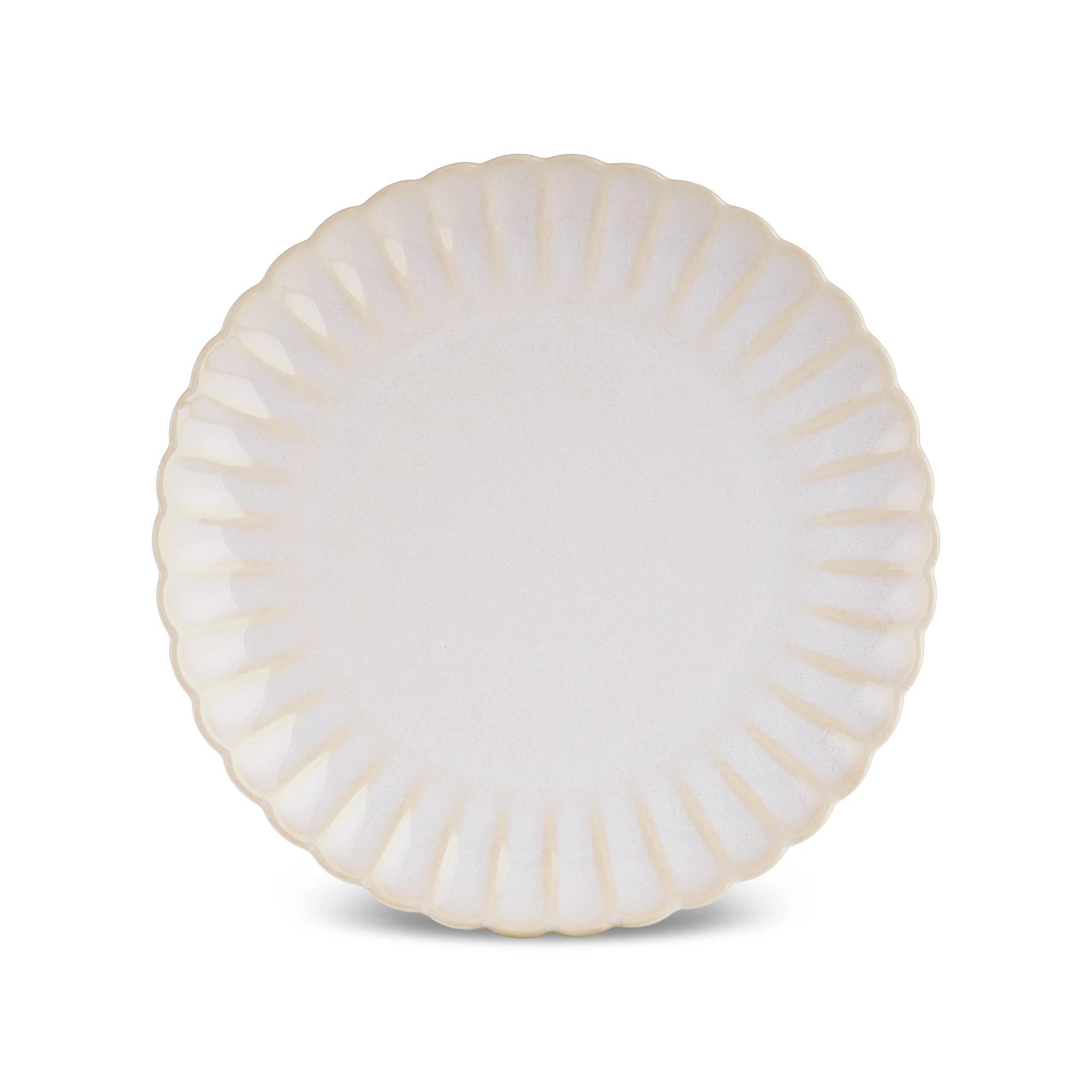 Karaca New Daisy Stoneware Dessert/Side Plate, 21cm, White - Image 3