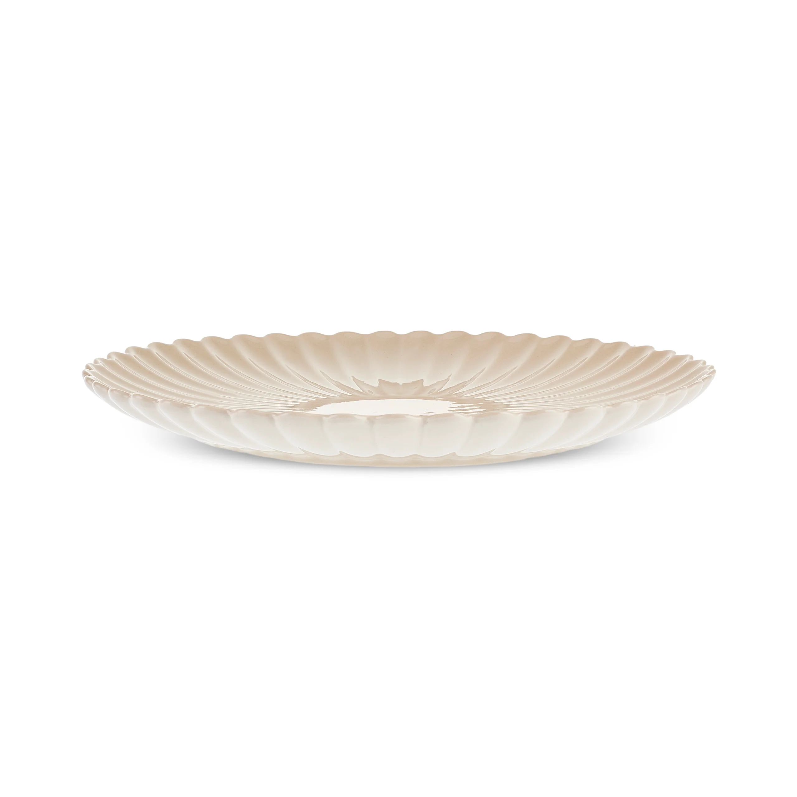Karaca New Daisy Stoneware Dinner Plate, 27cm, White - Image 4