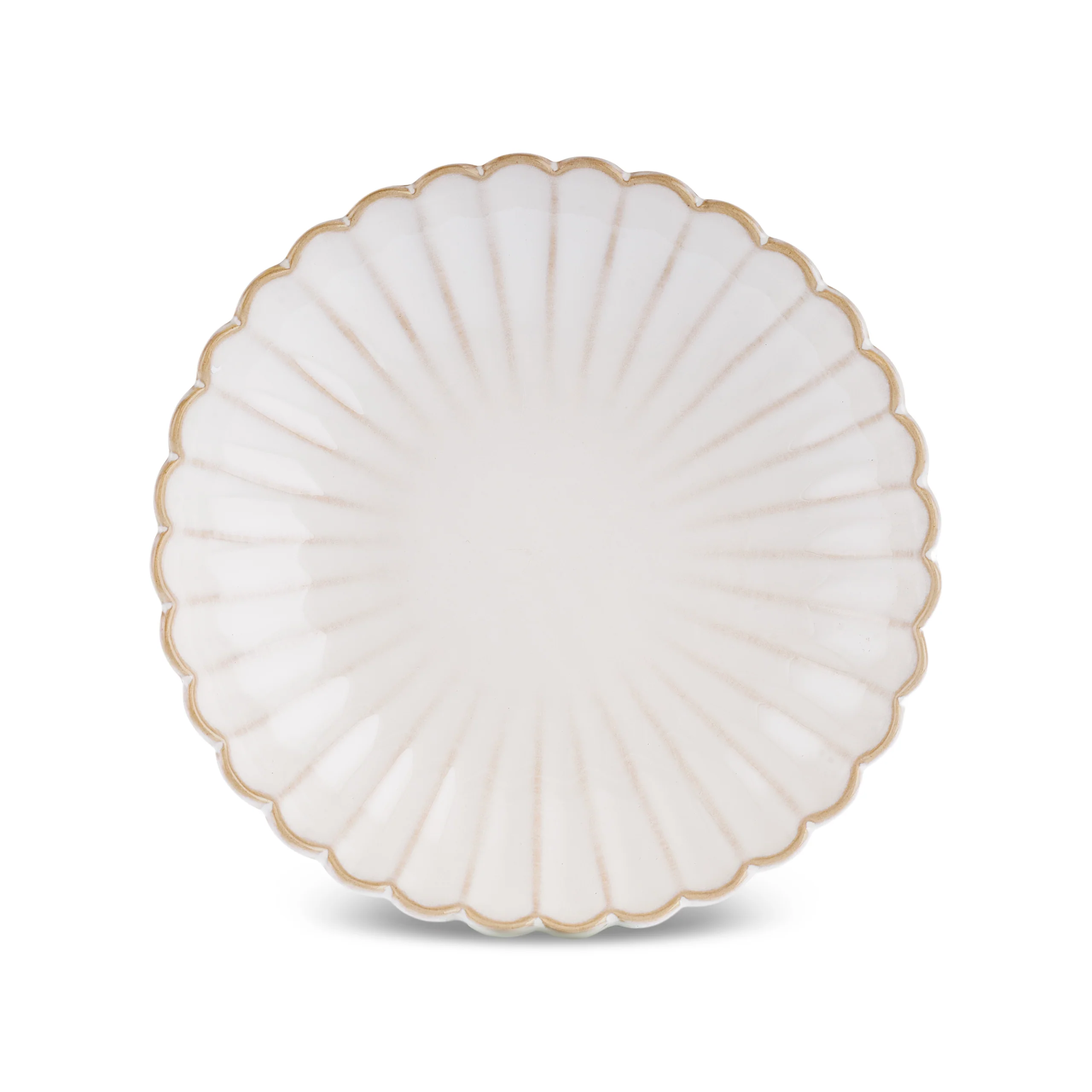 Karaca New Daisy Stoneware Pasta Bowl, 19cm, White - Image 3
