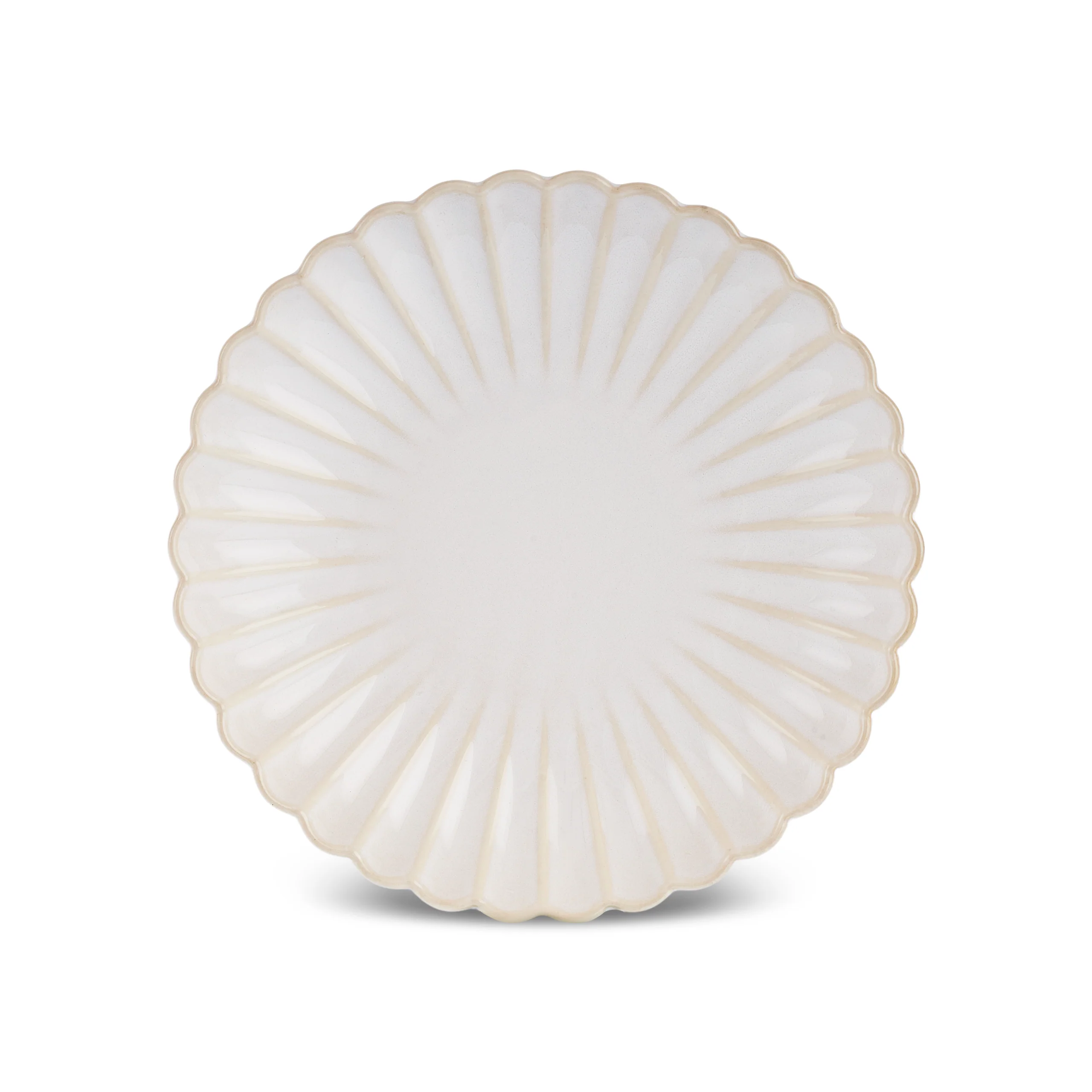 Karaca New Daisy Stoneware Pasta Bowl, 22,5cm, White - Image 4