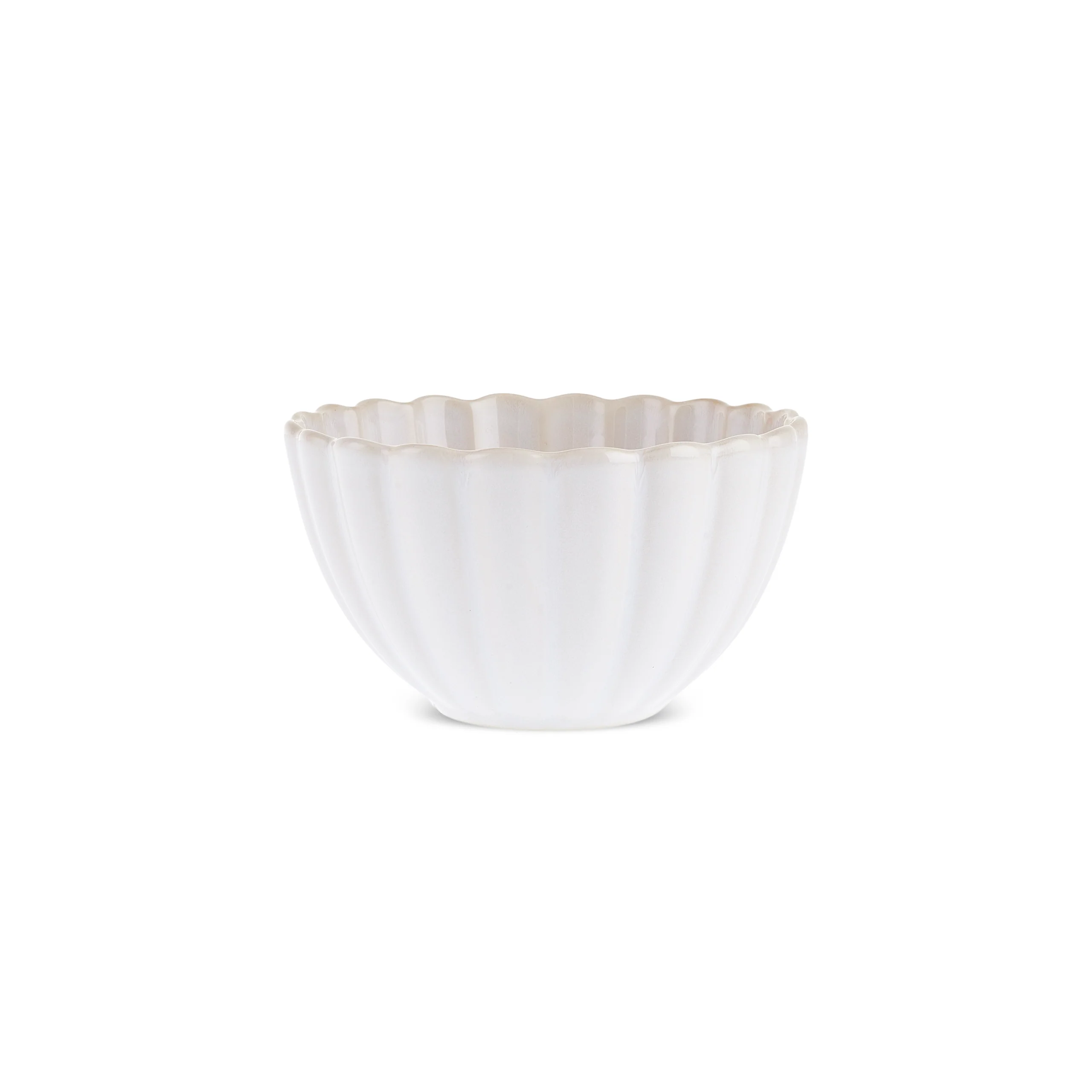 Karaca New Daisy Stoneware Snack Bowl, 11cm, White - Image 4
