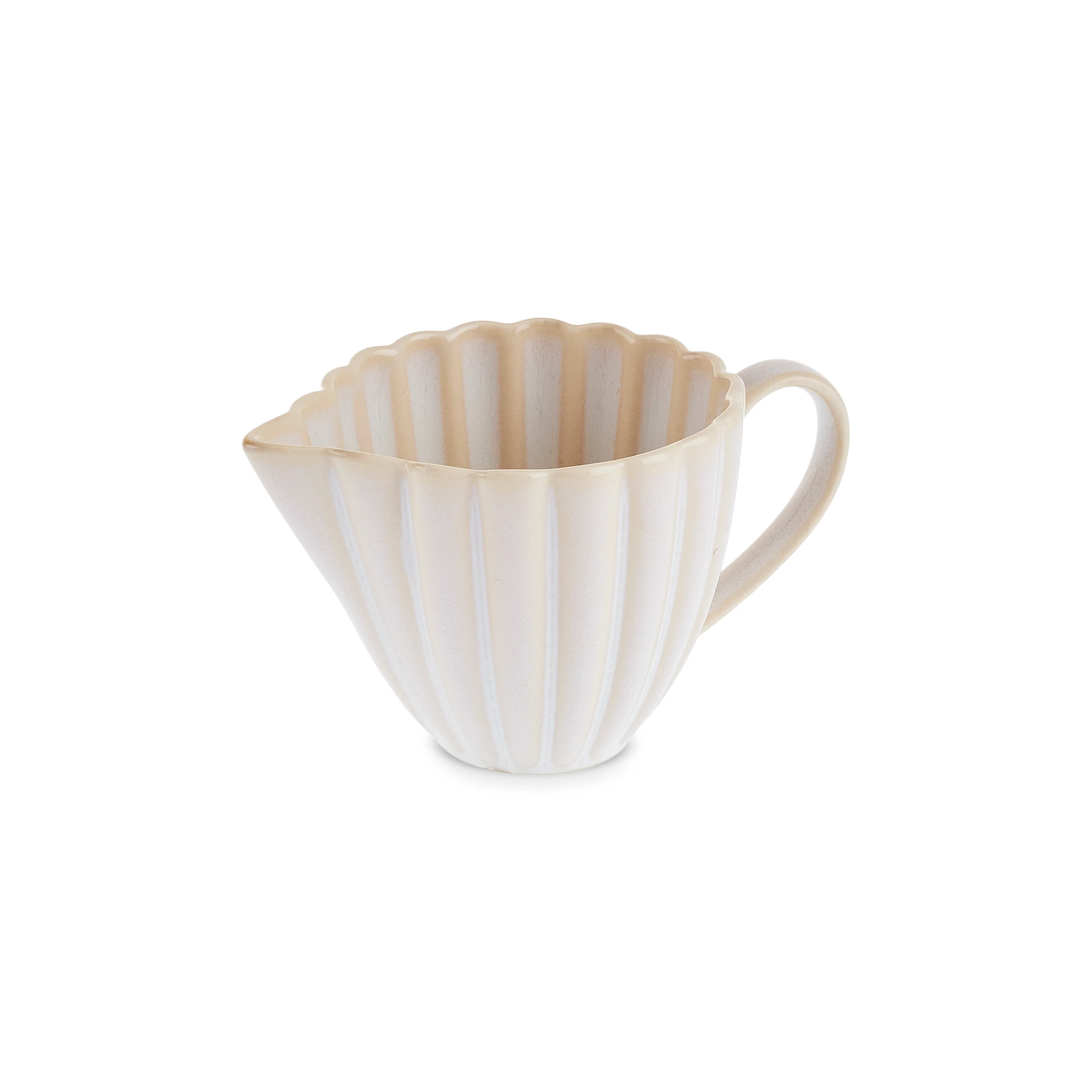 Karaca New Daisy Stoneware Milk Jug, 150ml, White - Image 5