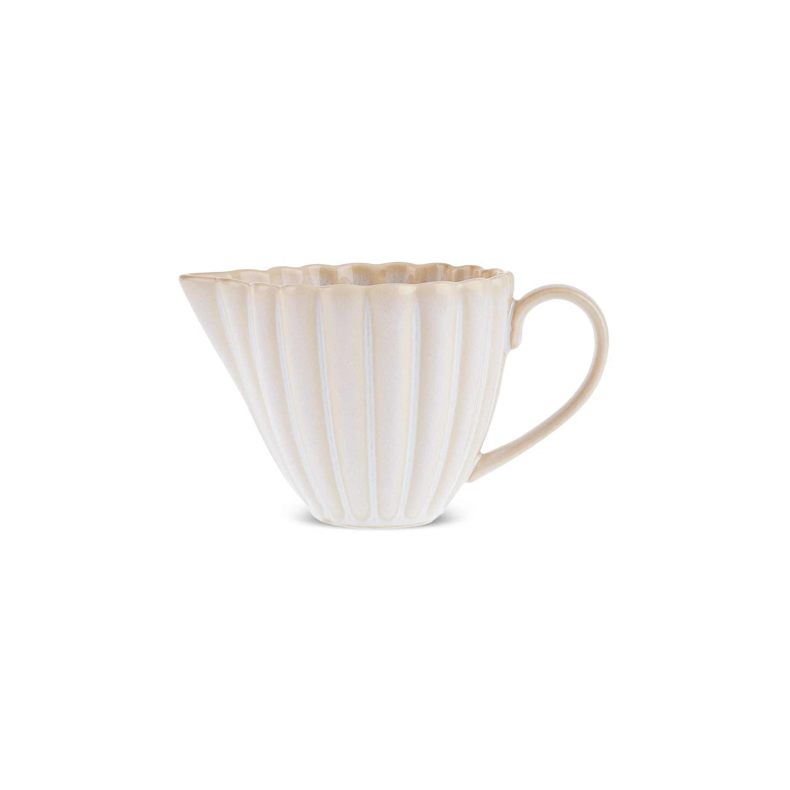 Karaca New Daisy Stoneware Milk Jug, 150ml, White - Image 6