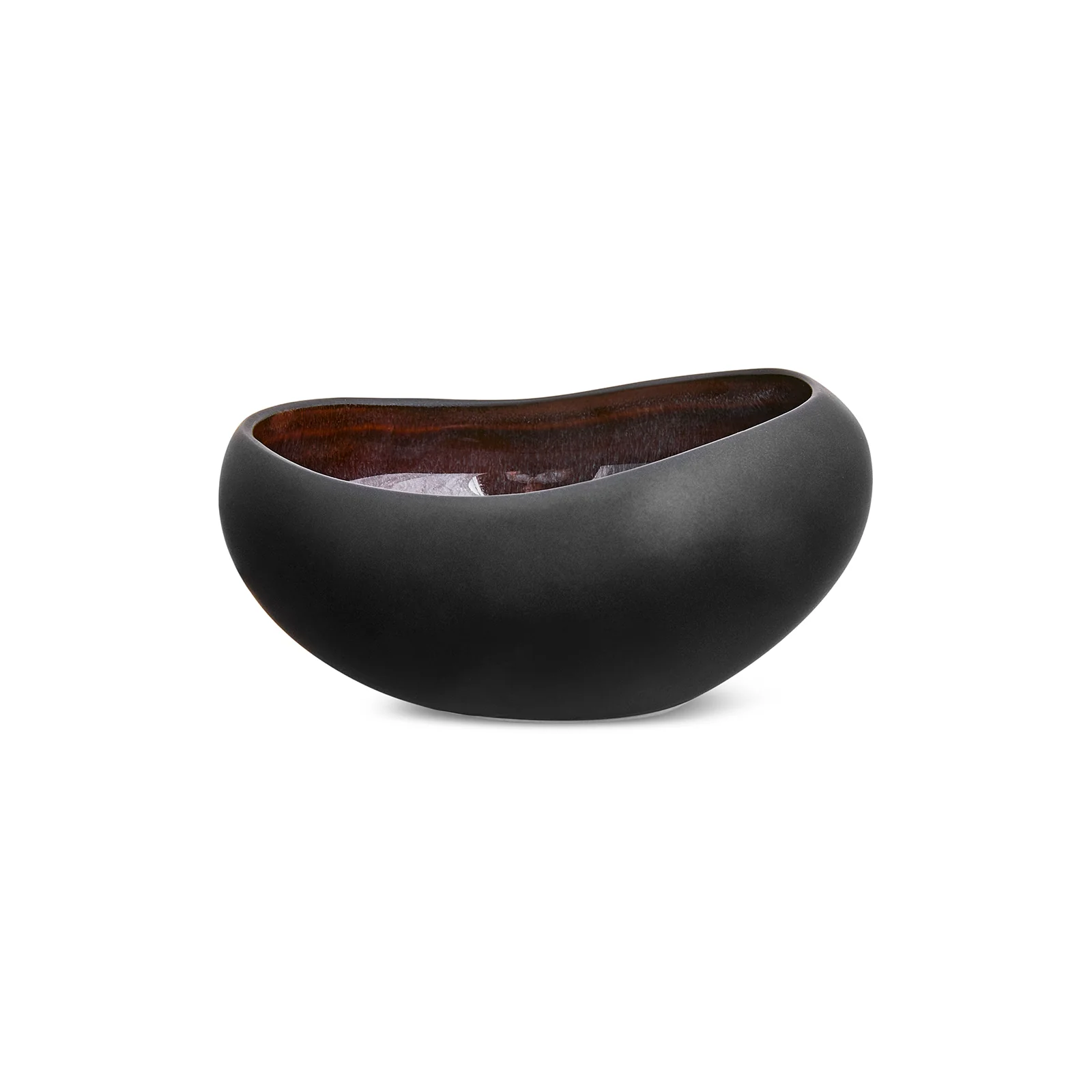 Karaca Earth Collection New Galactic Reactive Glaze Cereal/Soup Bowl, 15cm, Black - Image 5