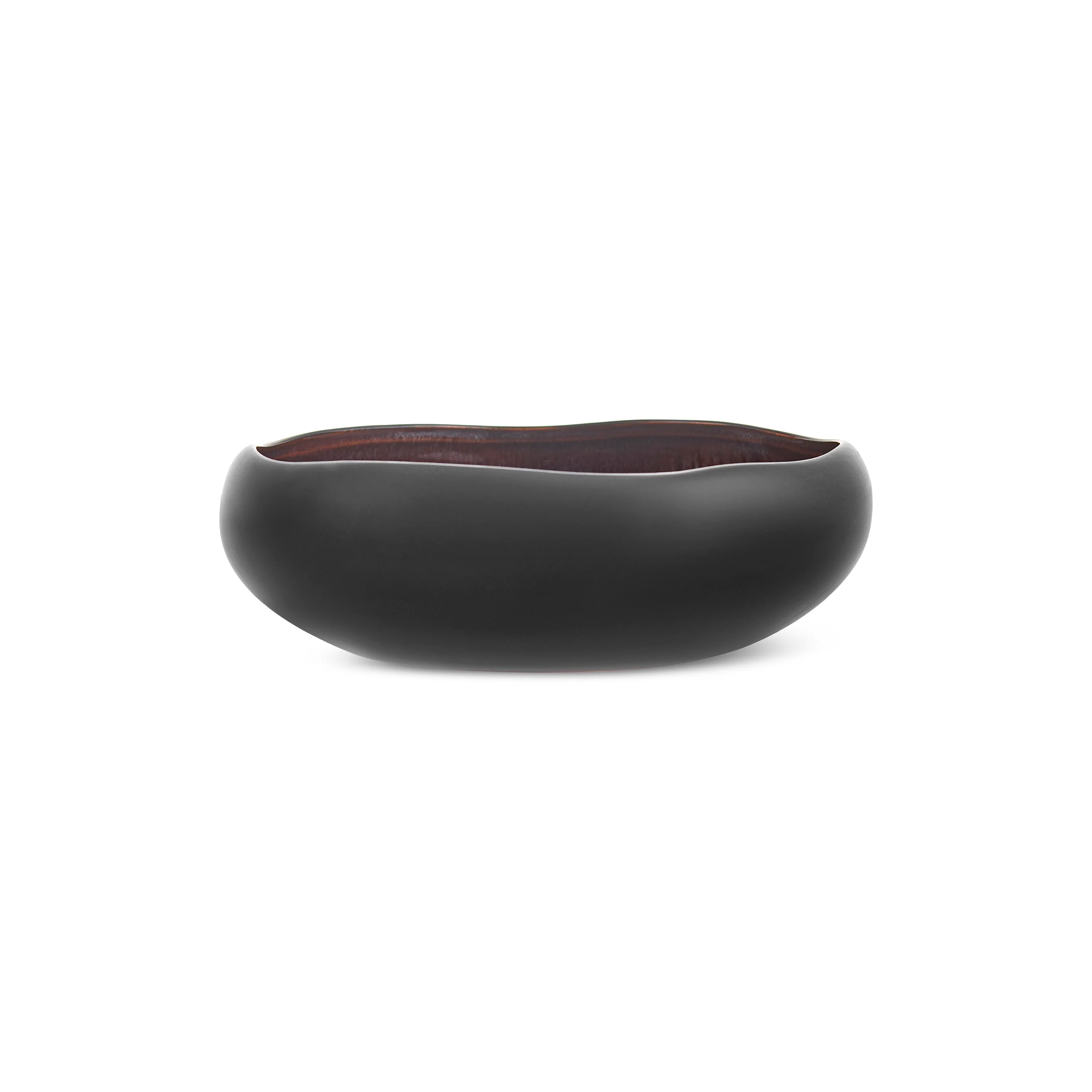 Karaca Earth Collection New Galactic Reactive Glaze Salad Bowl, 23cm, Black - Image 8