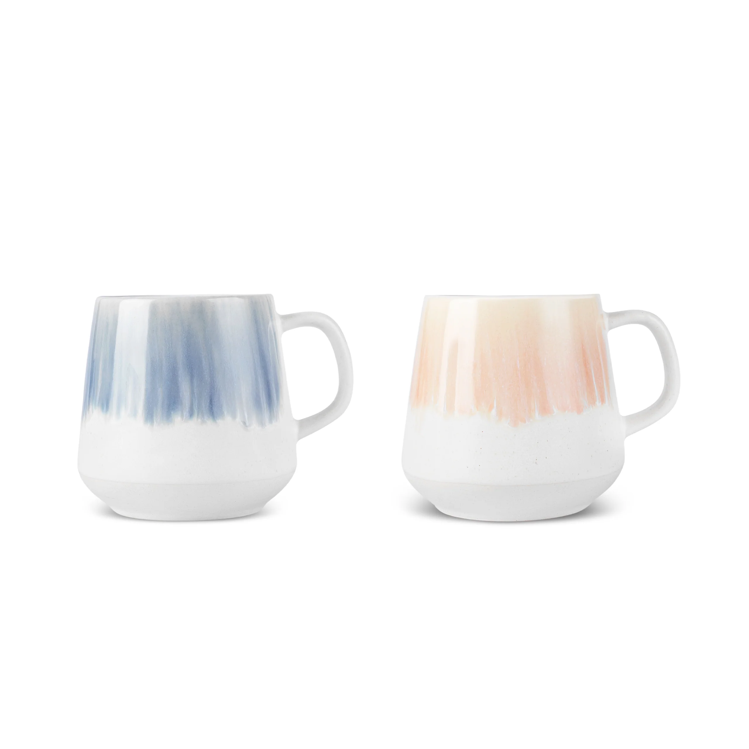 Karaca Okeanos 2 Piece Stoneware Mug Set, 400ml, Multi - Image 5