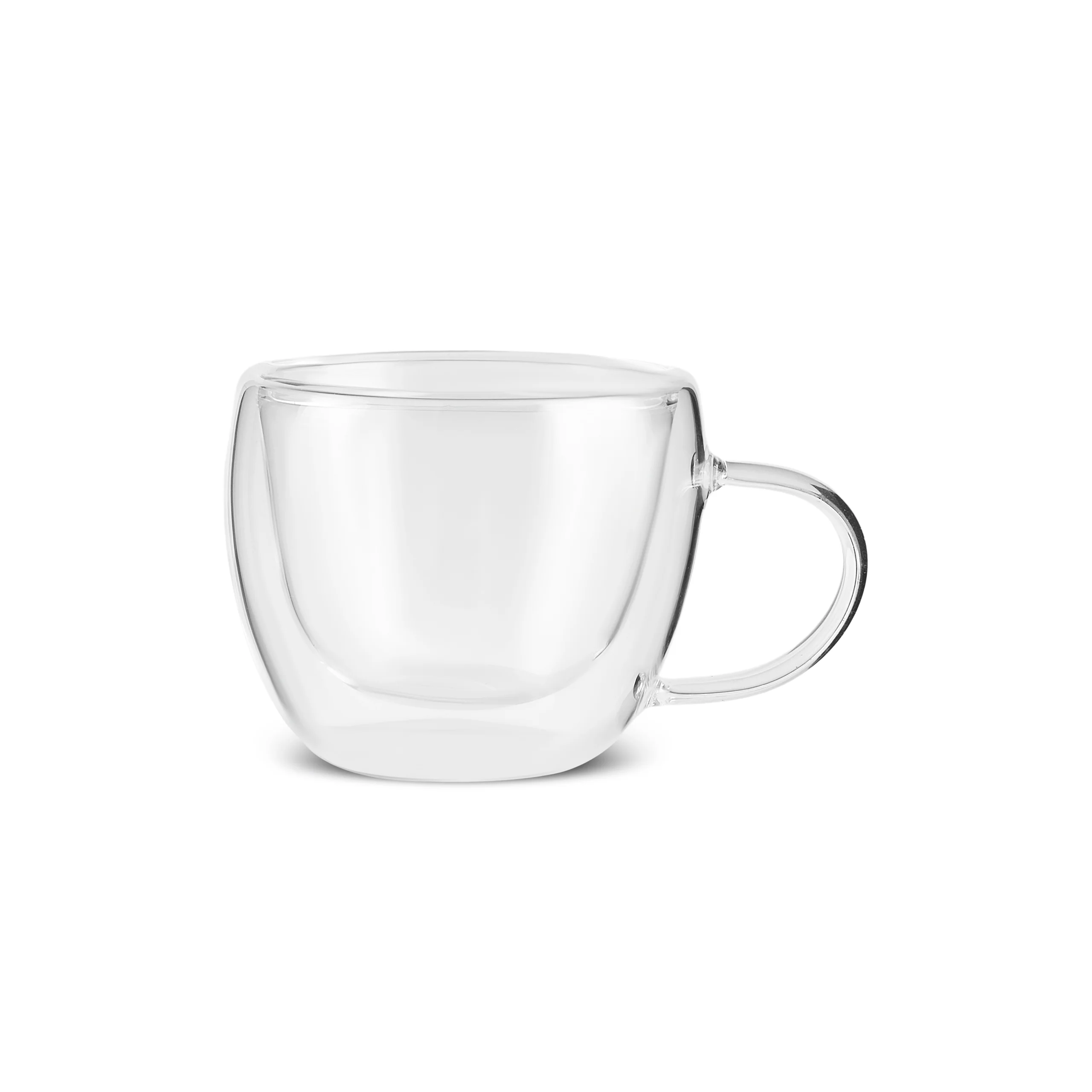 Karaca Olivia 6-Piece Double Wall Glass Espresso Turkish Coffee Cup Set for 6 People, 80ml, Clear - Image 6