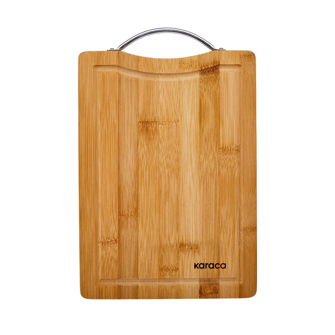 Karaca Owen Bamboo Rectangle Chopping Board, Large, Wood - Image 7