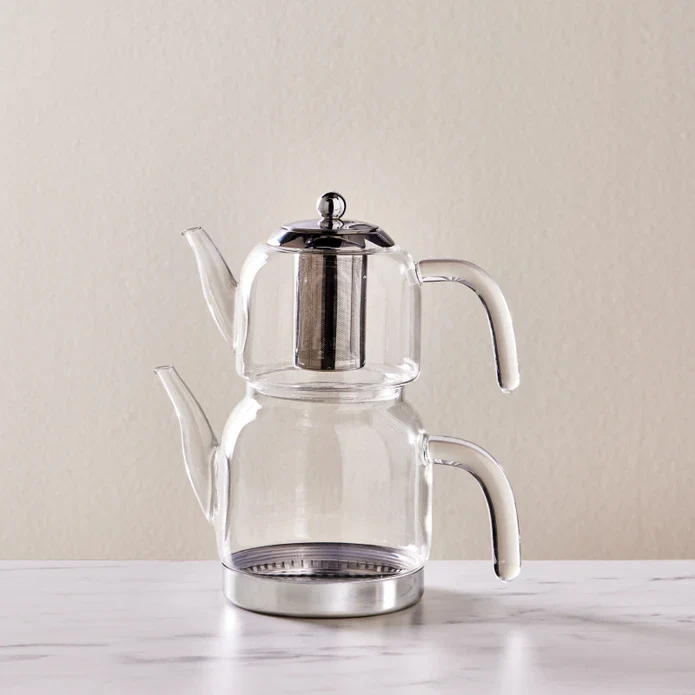 Karaca Panora Family-Size Glass Teapot - Image 3