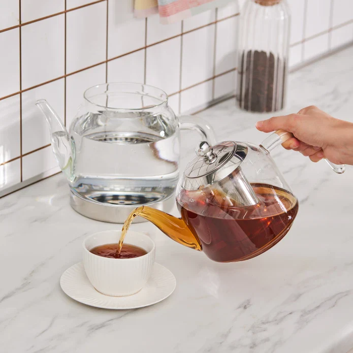 Karaca Panora Family-Size Glass Teapot - Image 5