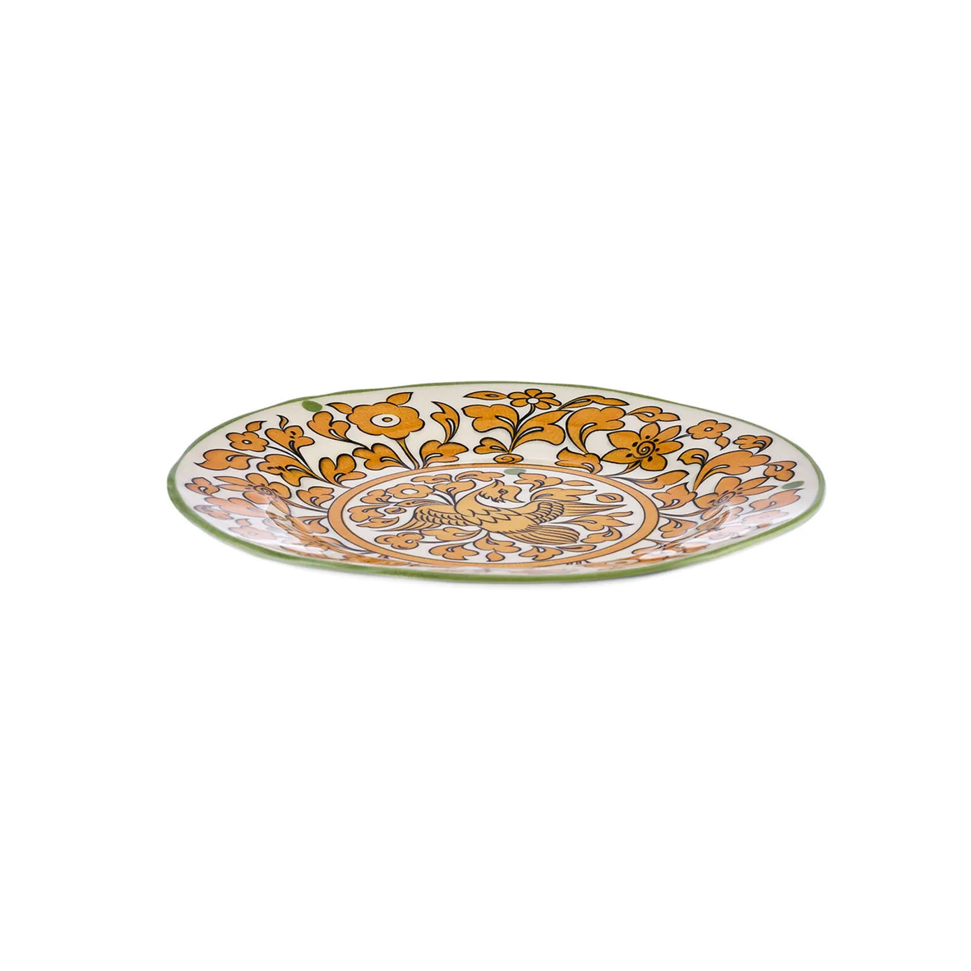 Karaca Paye Seljuk Collection Porcelain Side Plate, 16cm, Yellow Multi - Image 2
