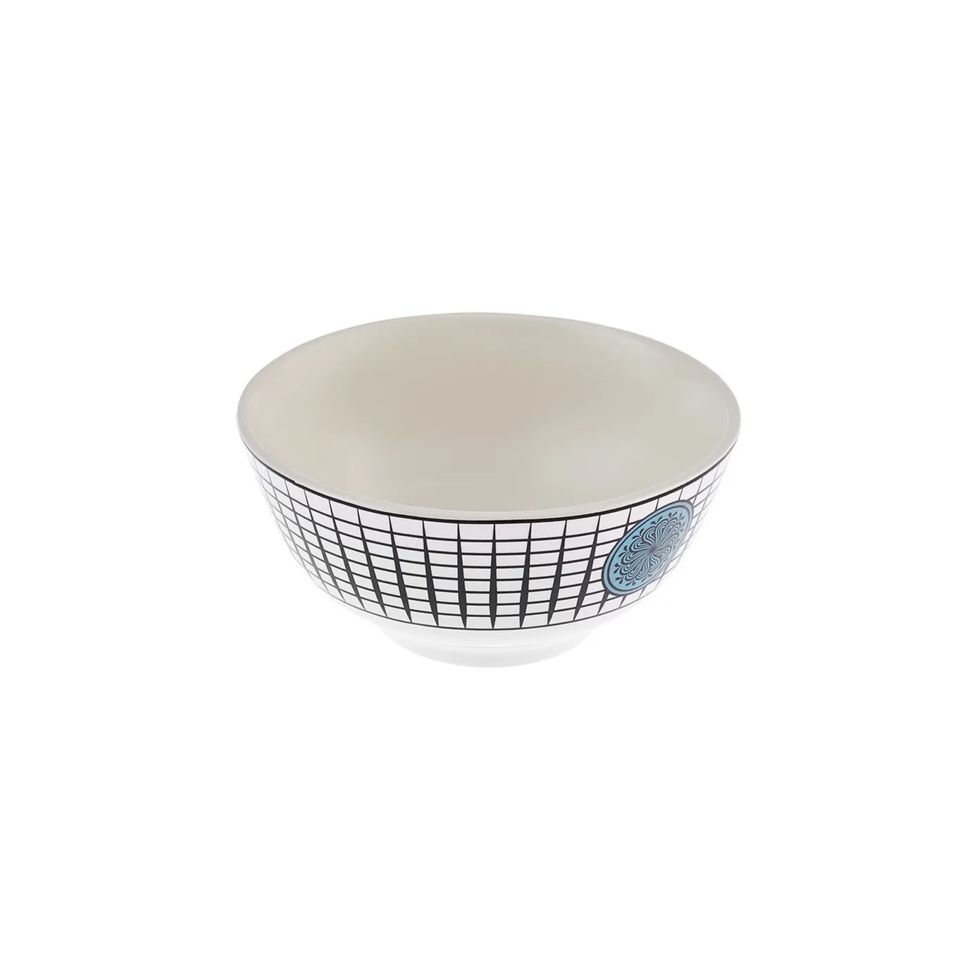 Karaca Paye Seljuk Collection Porcelain Snack Bowl, 12cm, Blue Multi - Image 2