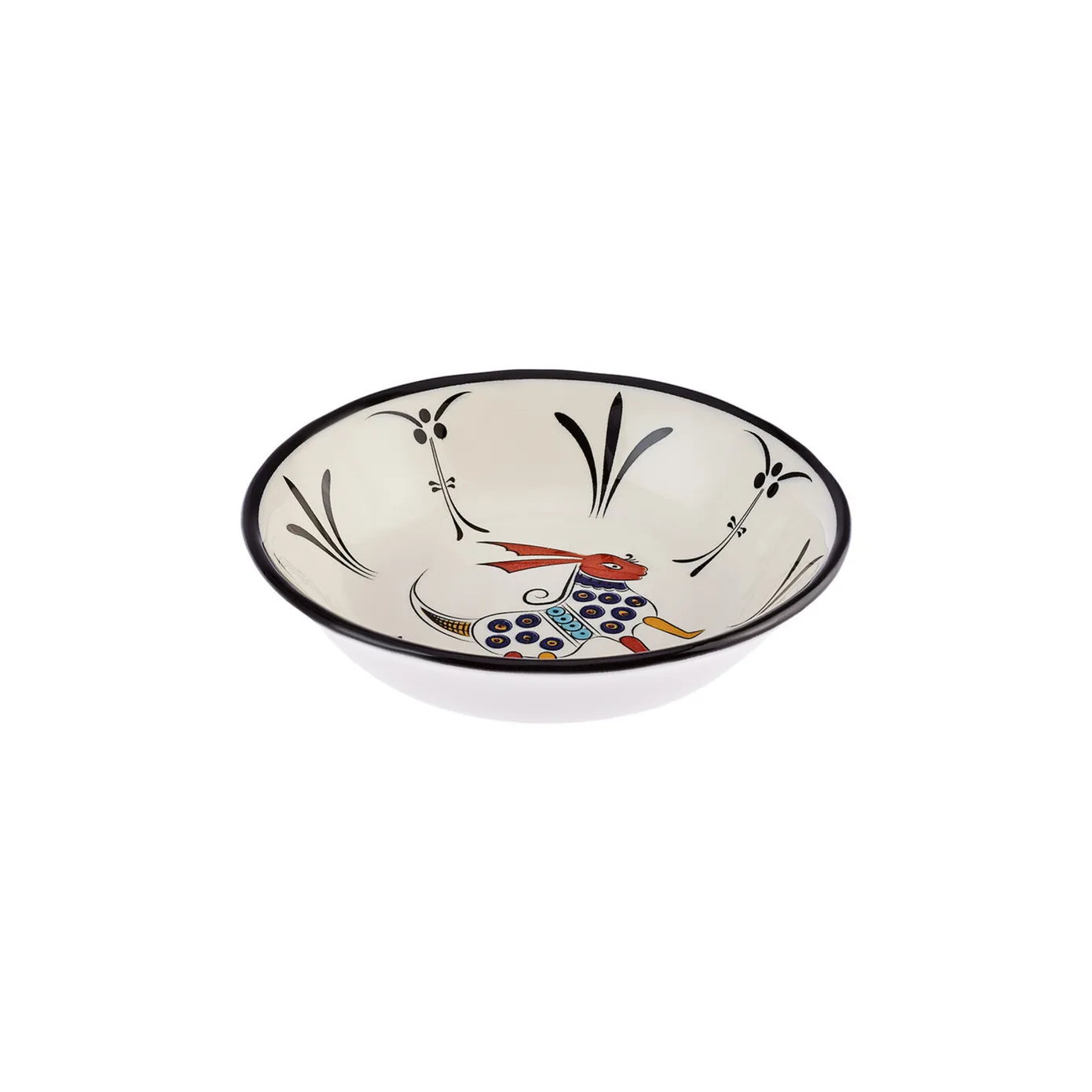 Karaca Paye Seljuk Collection Porcelain Snack Bowl, 14cm, Multi - Image 2