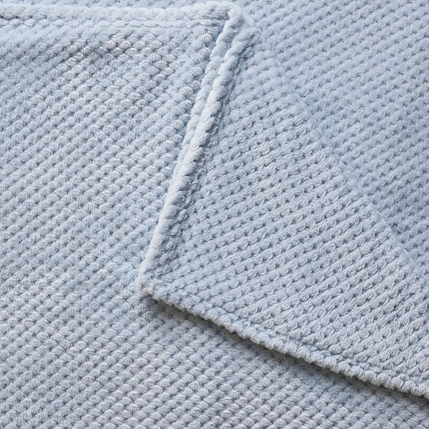 Karaca Pearl Baby Fleece Wellsoft TV Blanket, 130cmx150cm, Blue - Image 4