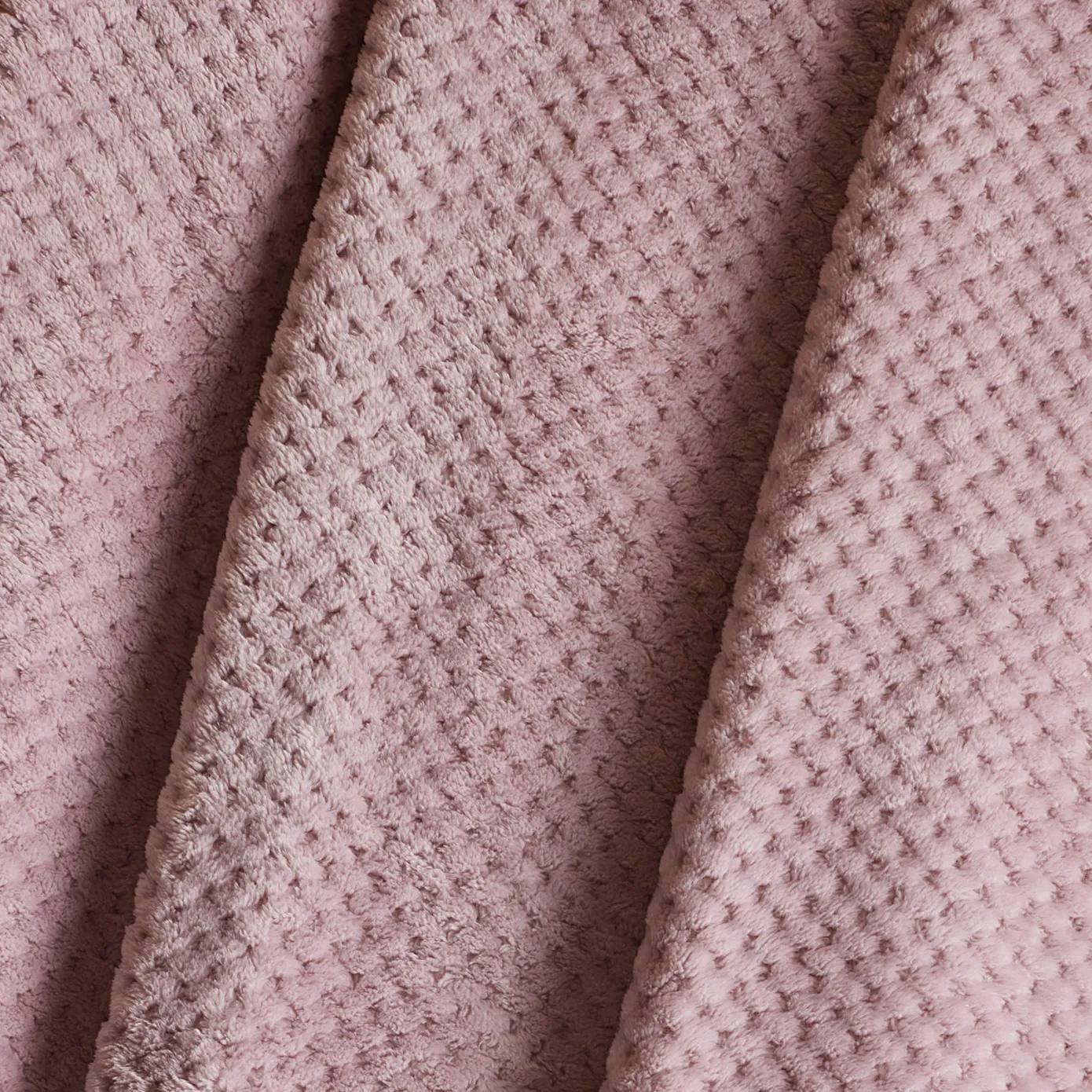 Karaca Pearl Baby Fleece Wellsoft TV Blanket, 130cmx150cm, Violet - Image 4
