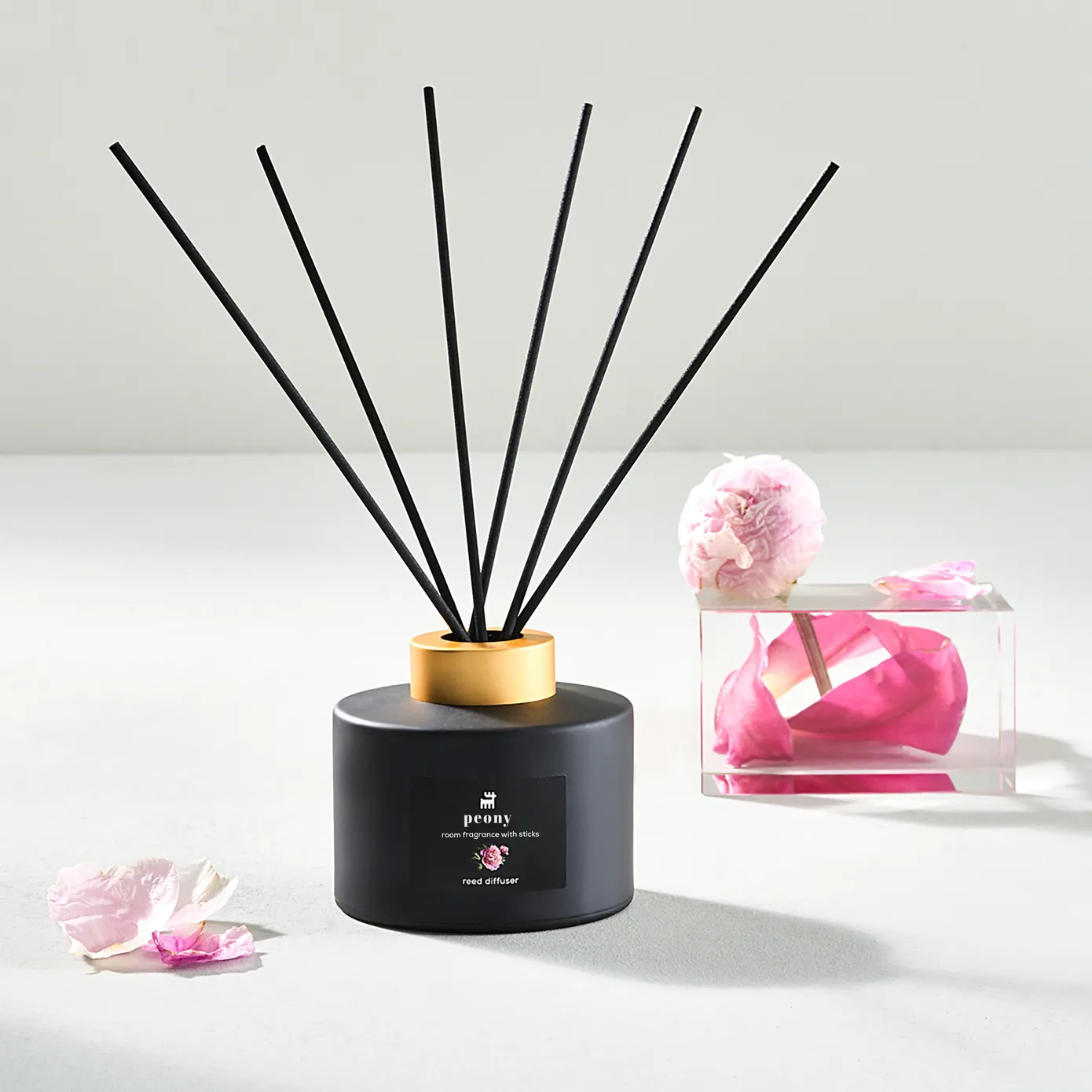 Karaca Peony Reed Diffuser, 160ml, Multi - Image 5