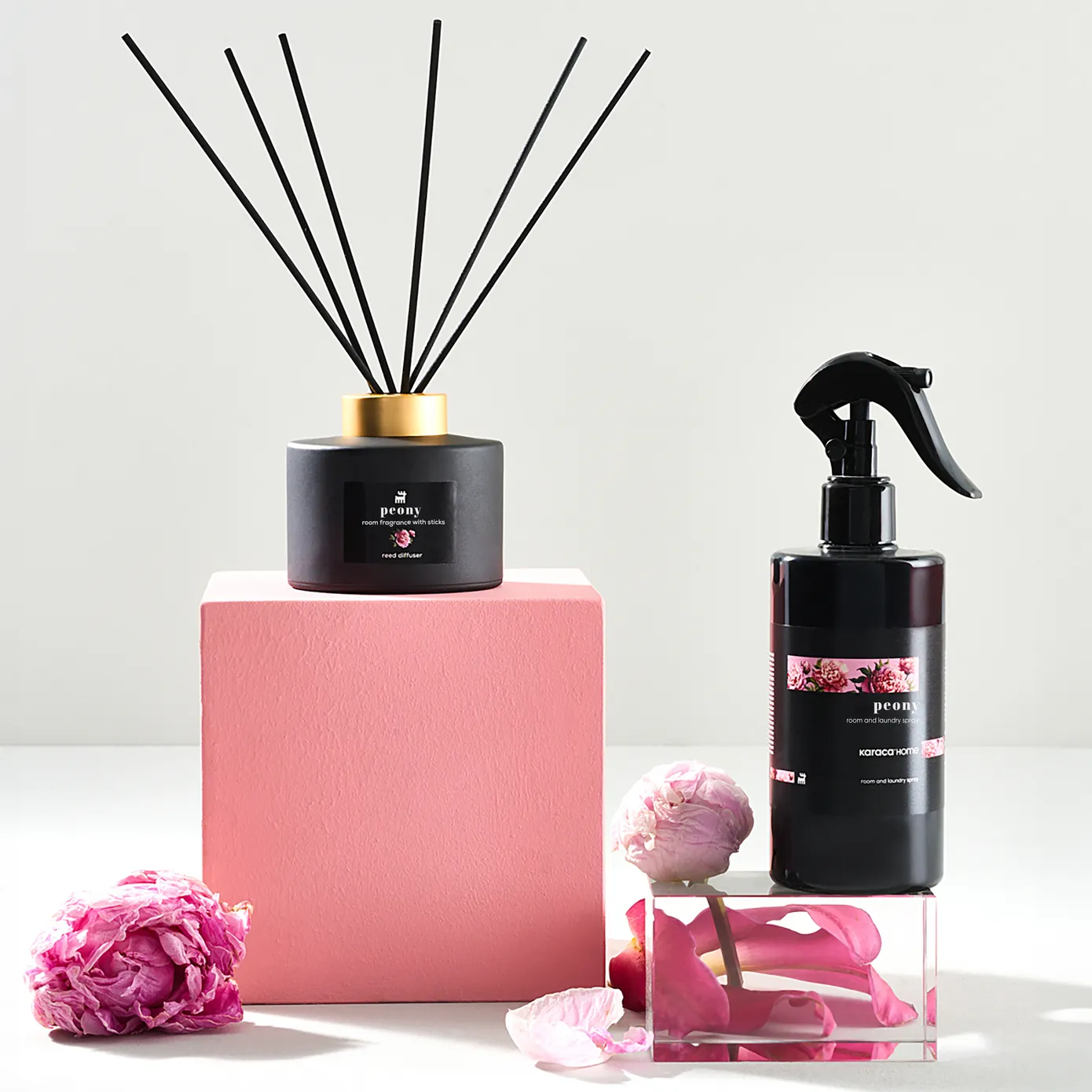 Karaca Peony Reed Diffuser, 160ml, Multi - Image 6