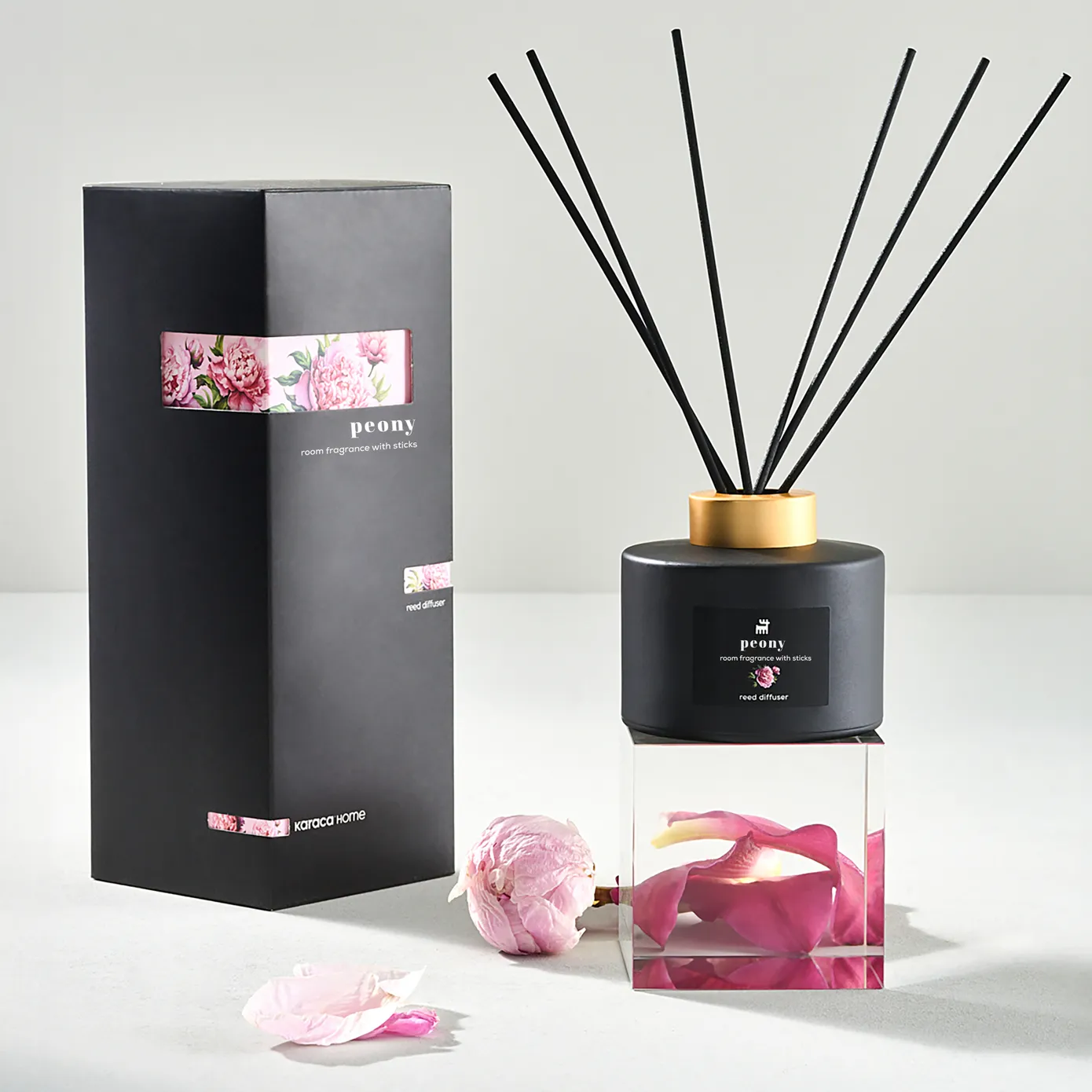 Karaca Peony Reed Diffuser, 160ml, Multi - Image 7