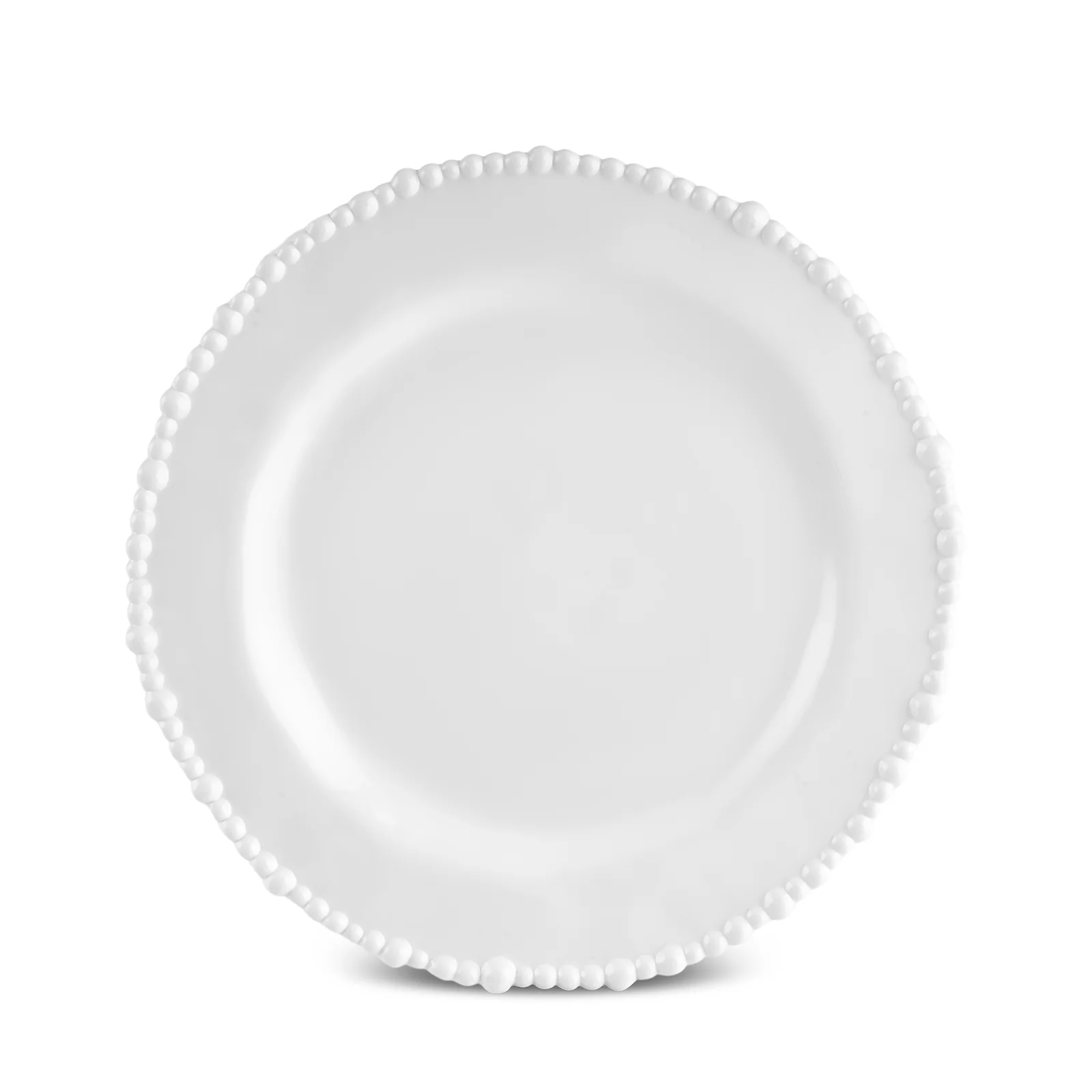 Karaca Perla Melamine Dinner Plate, 28cm, White - Image 3