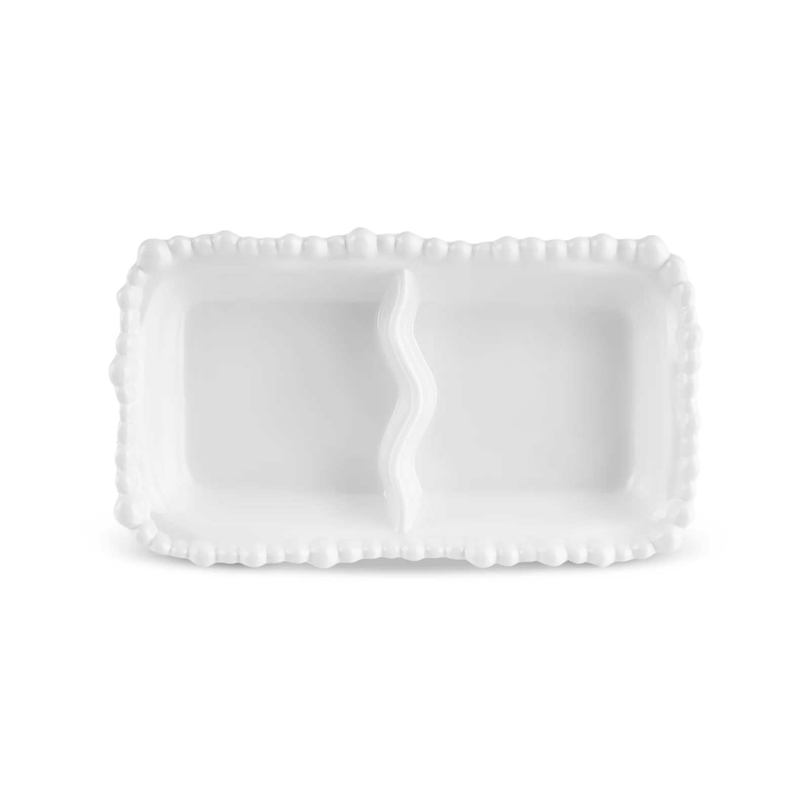 Karaca Perla Melamine Snack Bowl, 23cm, White - Image 5