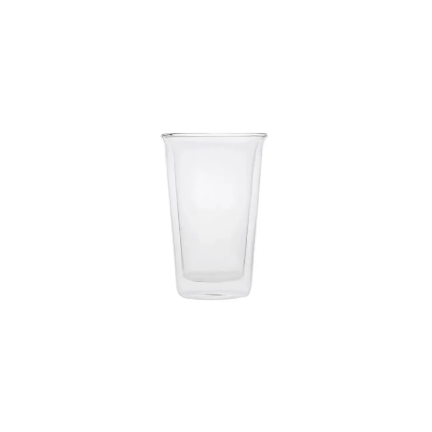 Karaca Pia Double-Walled Latte Glass, 350ml, Clear - Image 3