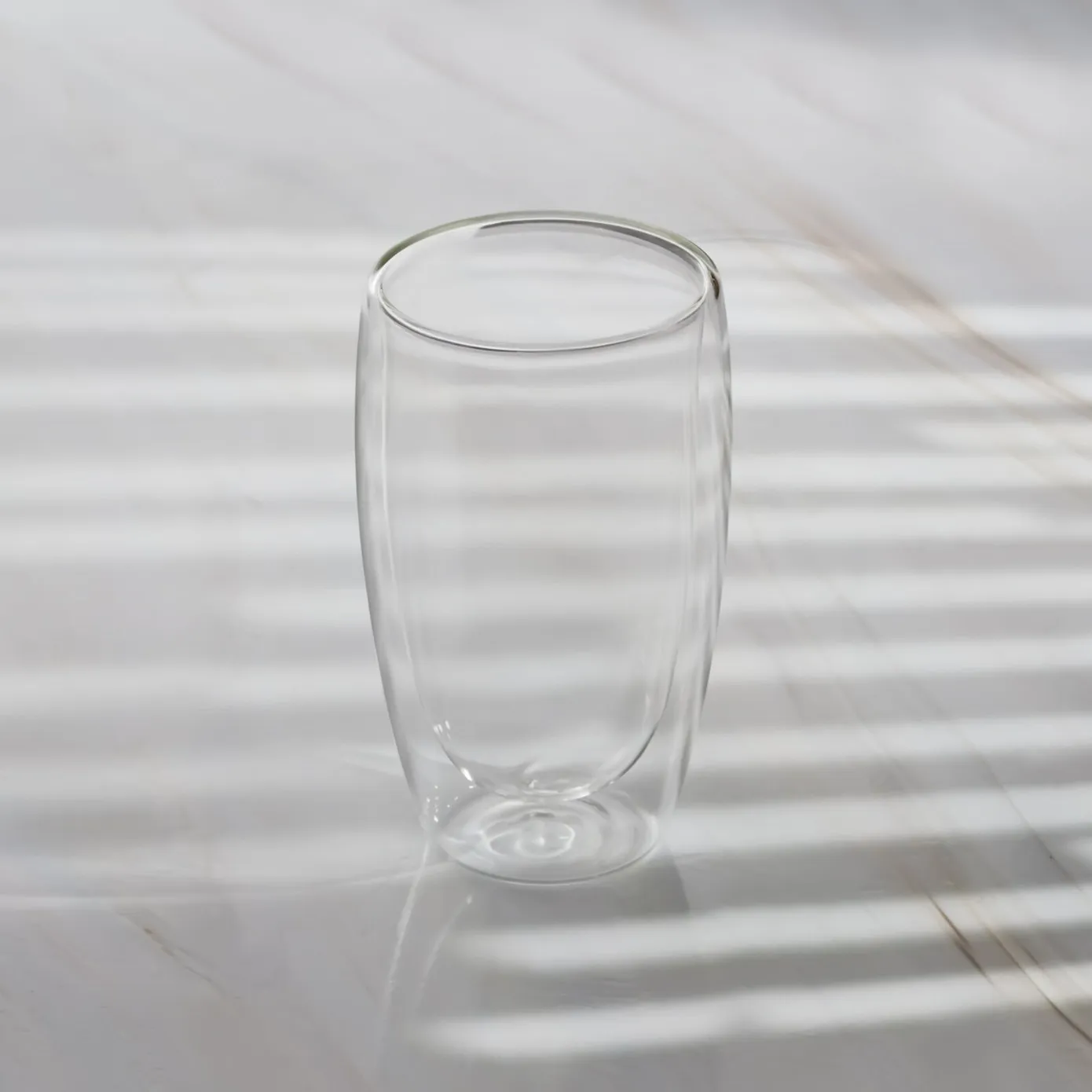 Karaca Pia Glass Coffee Glass, 450ml, Clear - Image 2