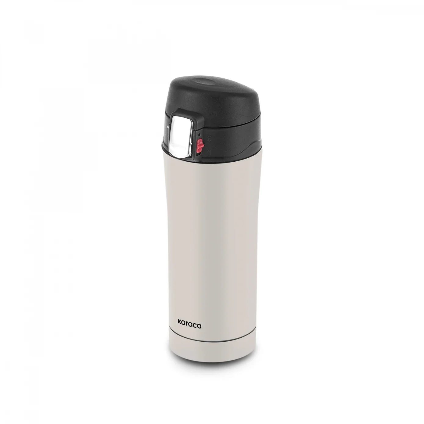 Karaca Pluton Stainless Steel Leak-Proof Flask, 450ml, Cream - Image 7