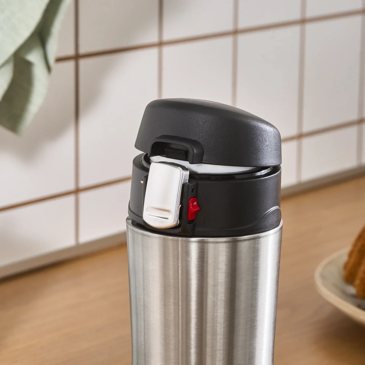 Karaca Pluton Stainless Steel Leak-Proof Flask, 350ml, Inox - Image 4