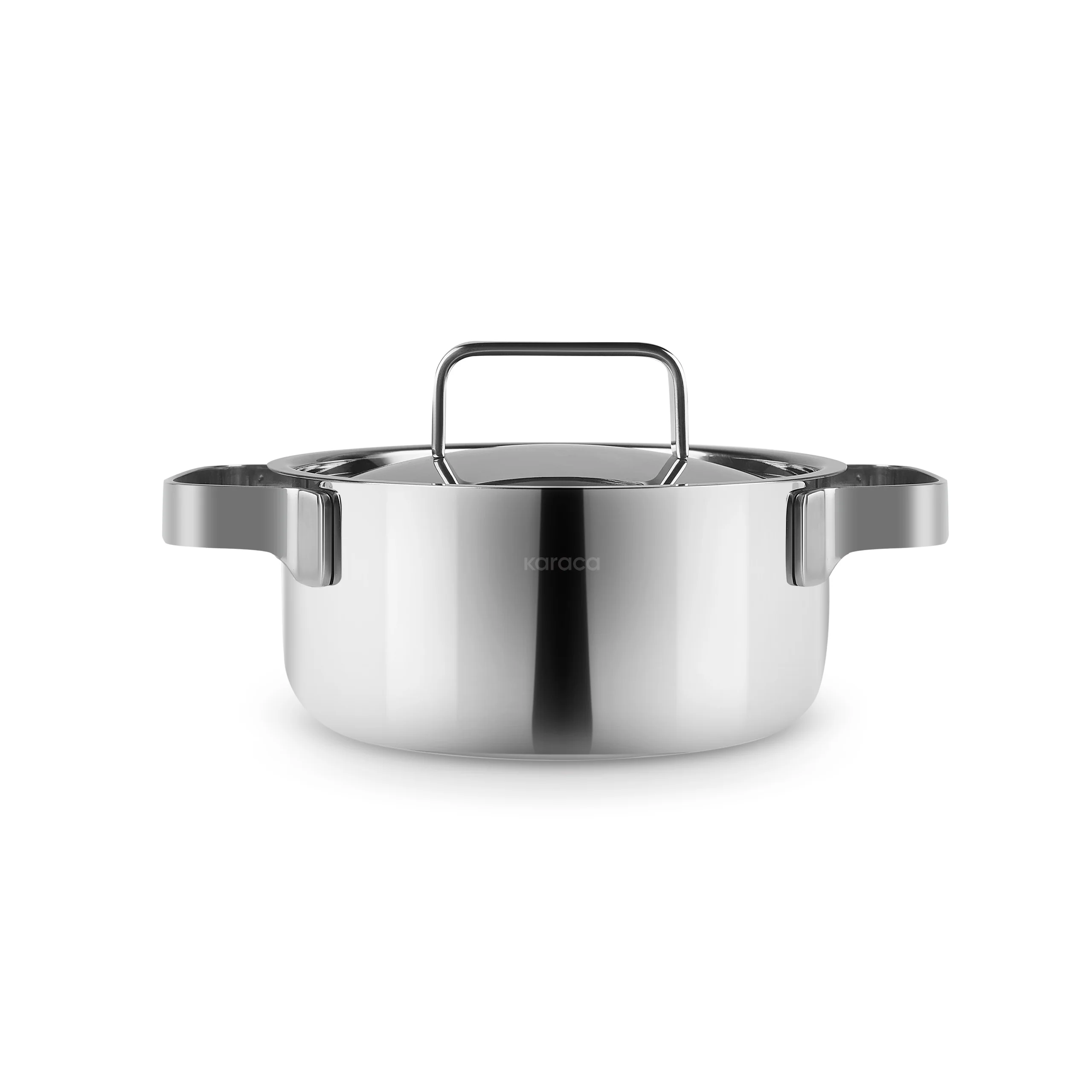 Karaca Powersteel 316+ 3Ply Onyx Stainless Steel Induction Cookware Set, Silver - Image 13