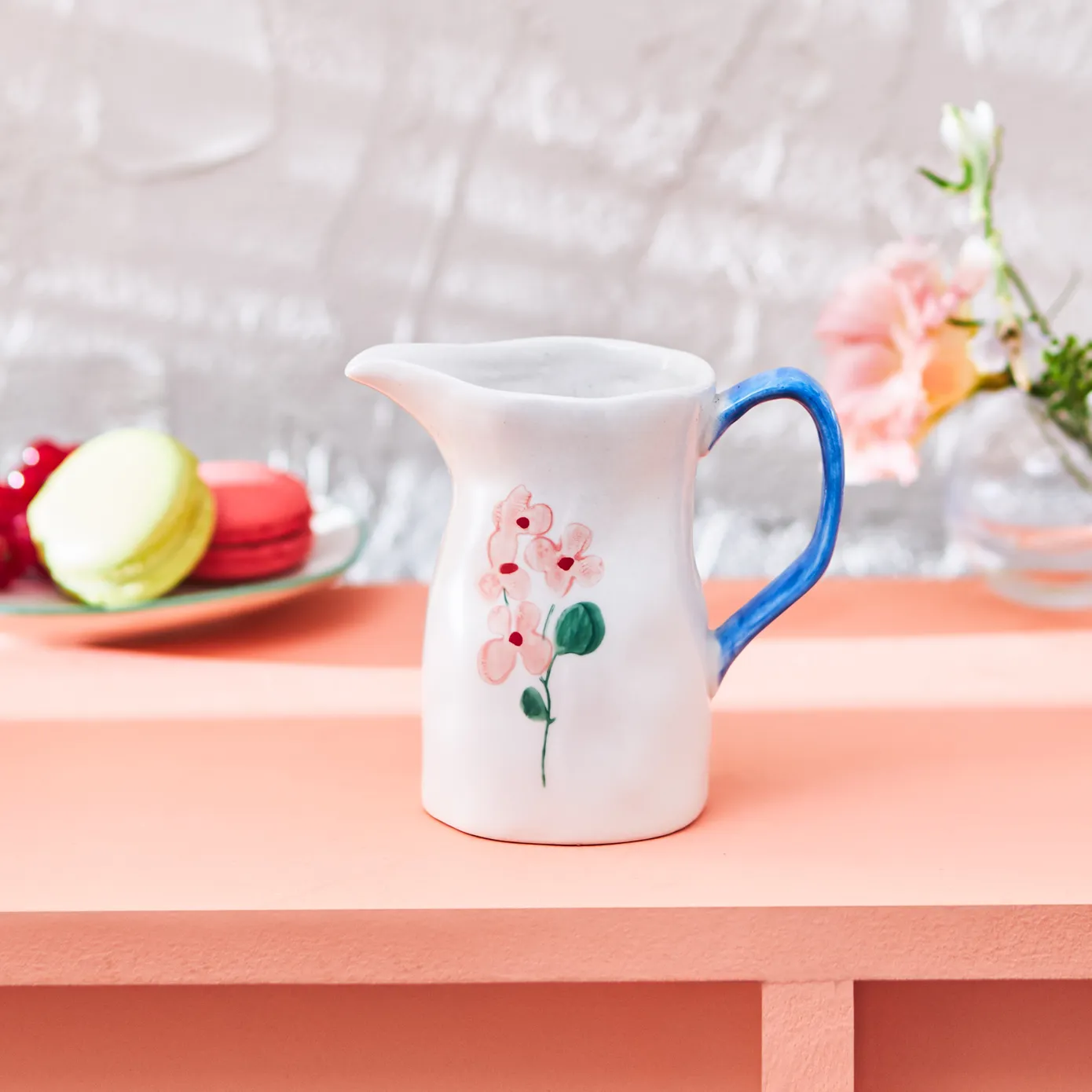 Karaca Primavera Stoneware Milk Jug, 150ml - Image 2