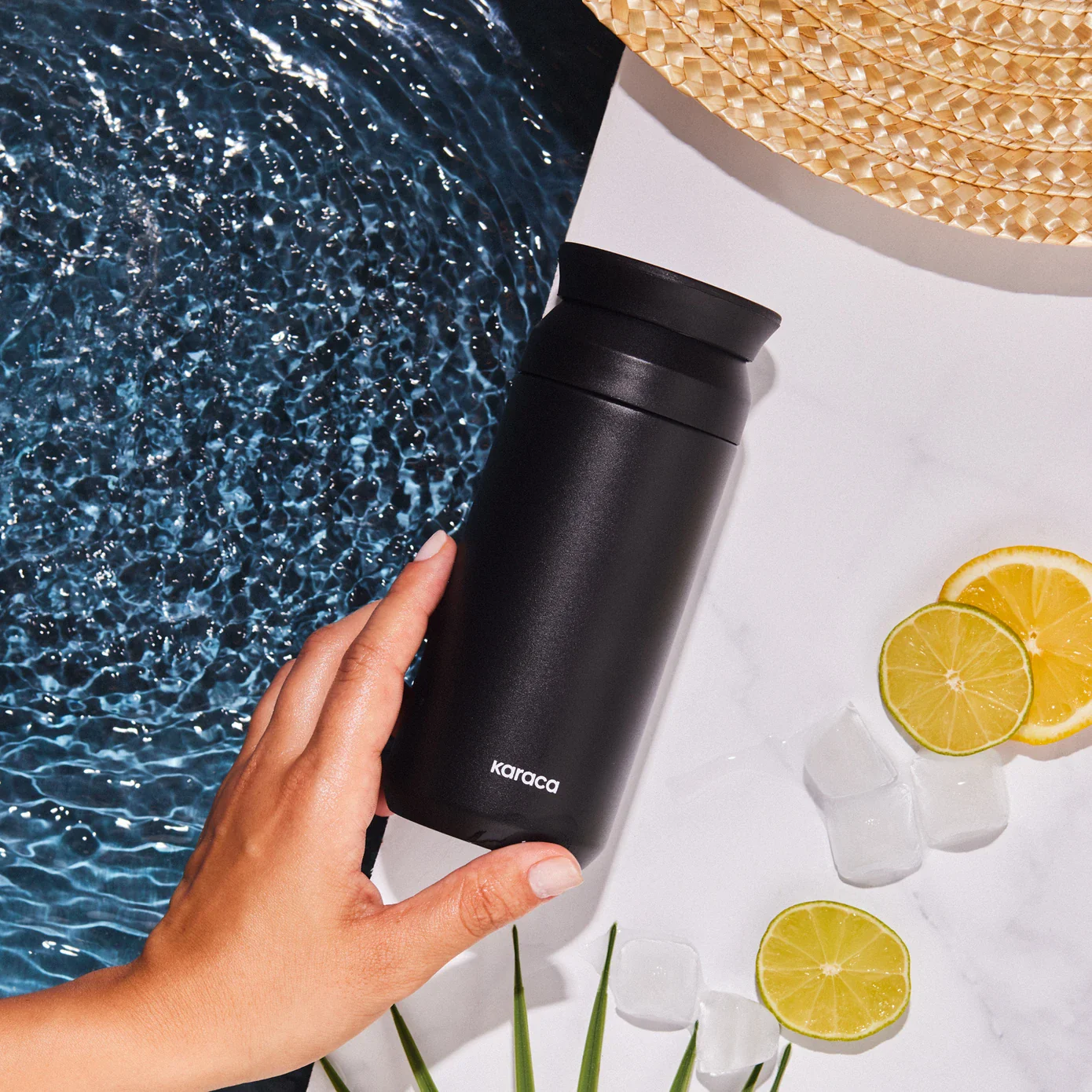 Karaca Rainbow Leak-Proof Stainless Steel Flask, 350ml, Black - Image 4