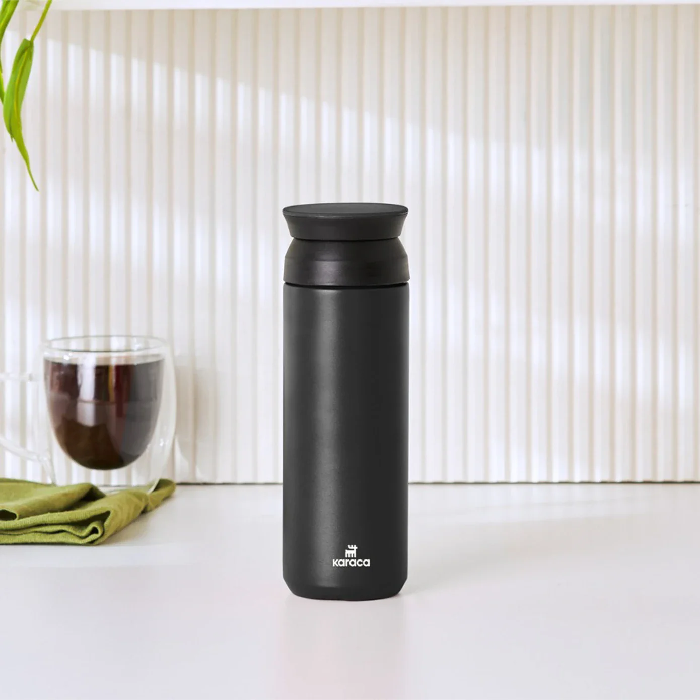 Karaca Rainbow Leak-Proof Stainless Steel Flask, 500ml, Black - Image 2