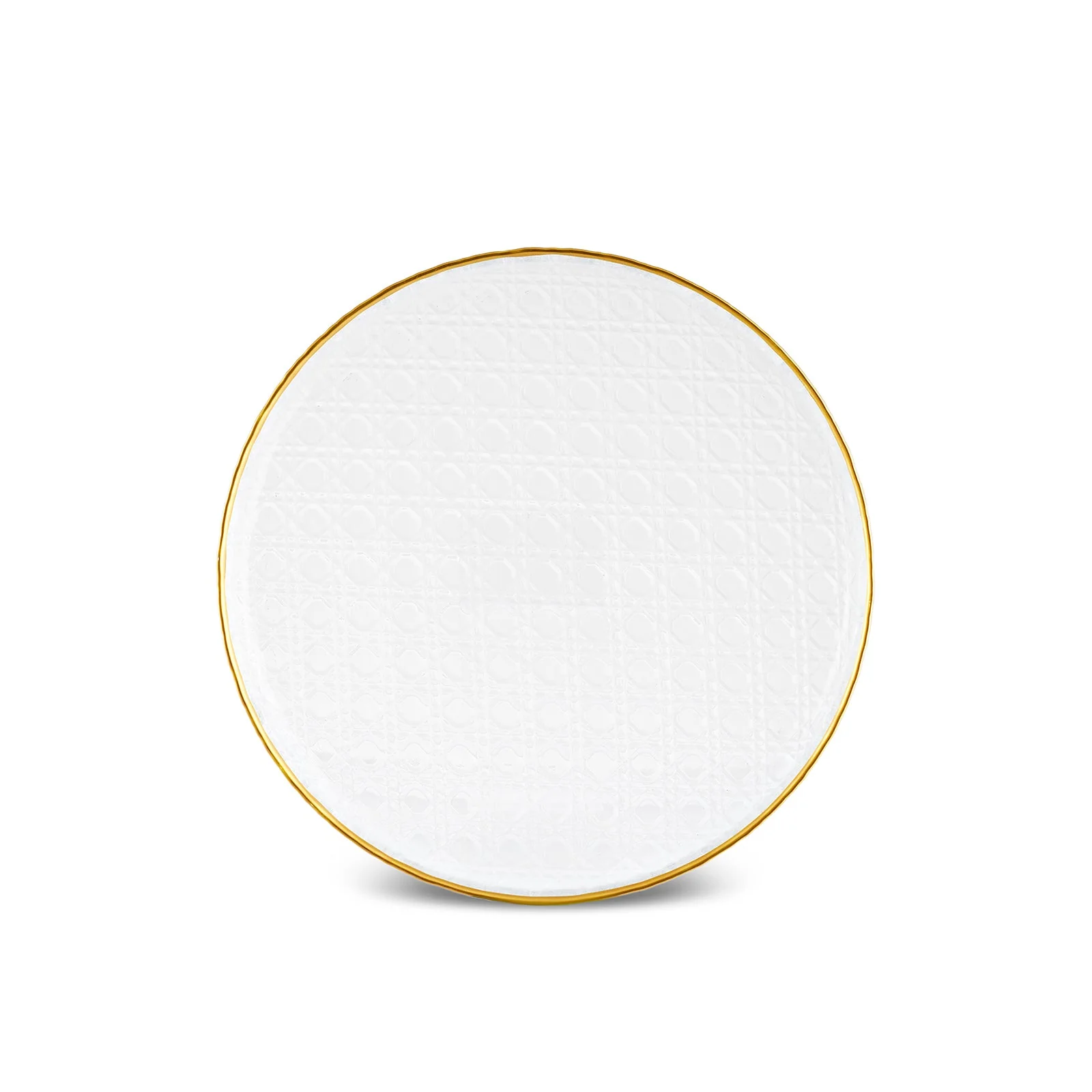 Karaca Rattan 7-Piece Serveware Set for 6 People, Gold - Image 10