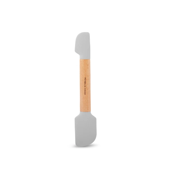 Karaca x Refika Double Sided Wooden Spatula, Gray - Image 6