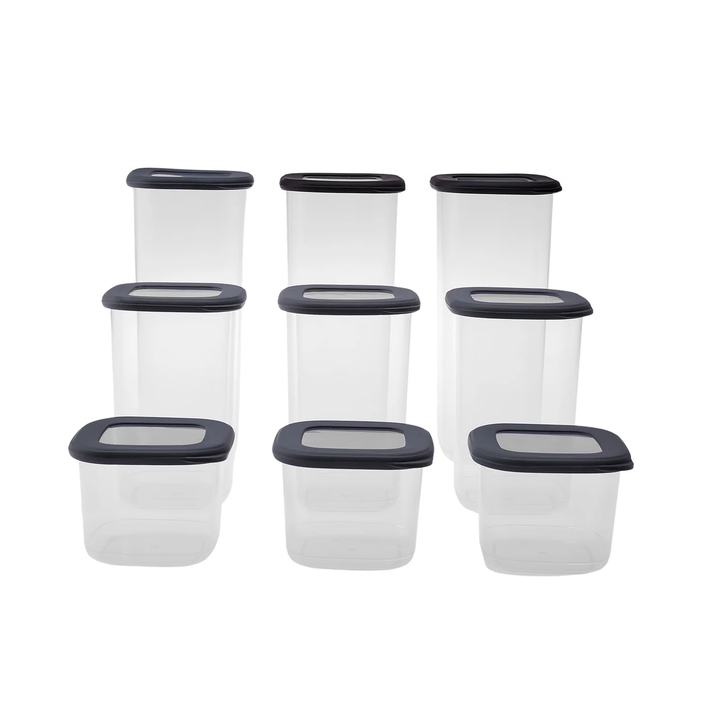 Karaca Rise 9-Piece Storage Container, Anthratice - Image 5