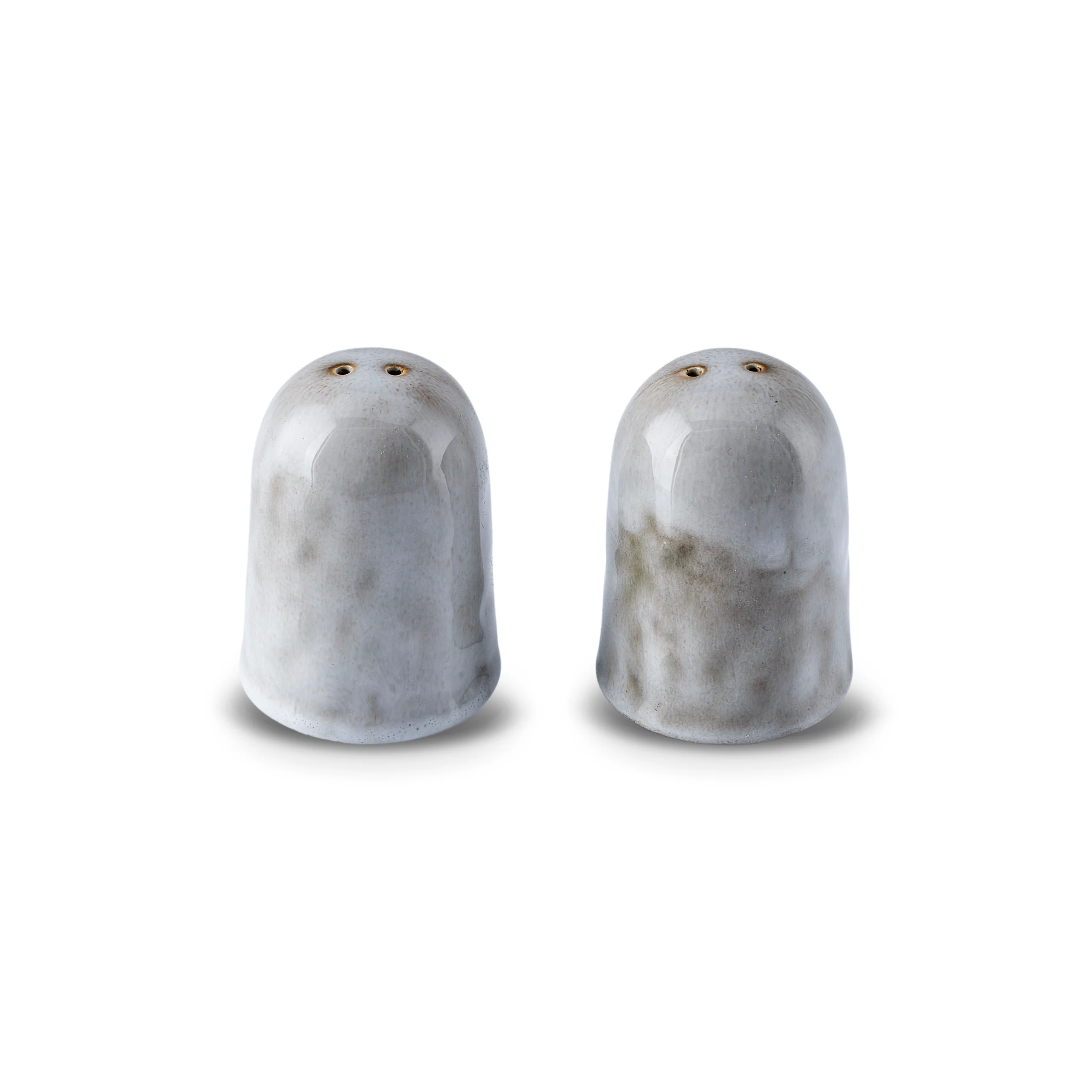 Karaca Rixton Ceramic Salt and Pepper Shaker, Beige - Image 3