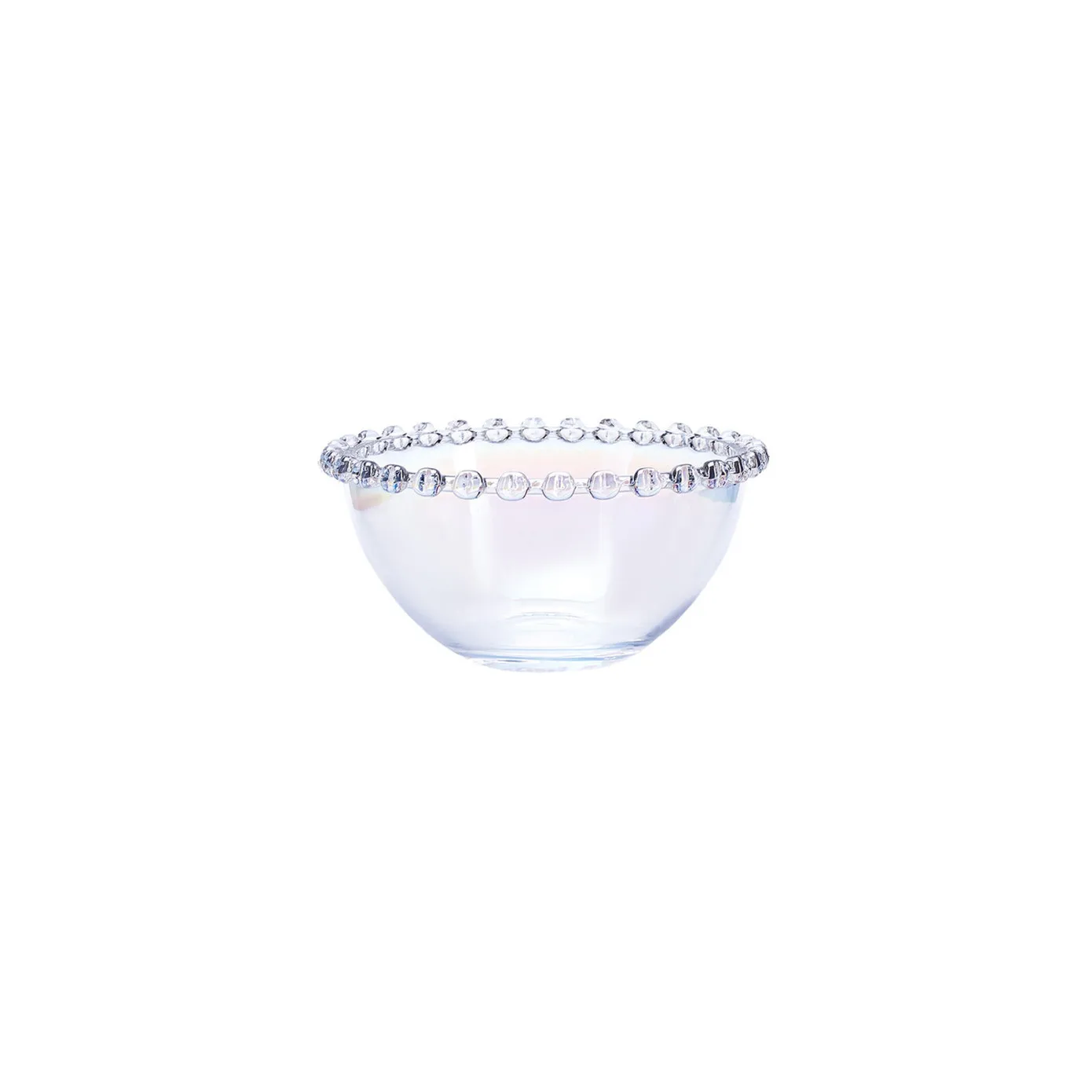 Karaca Rory Glass CerealSoup Bowl, 13cm, Clear - Image 3