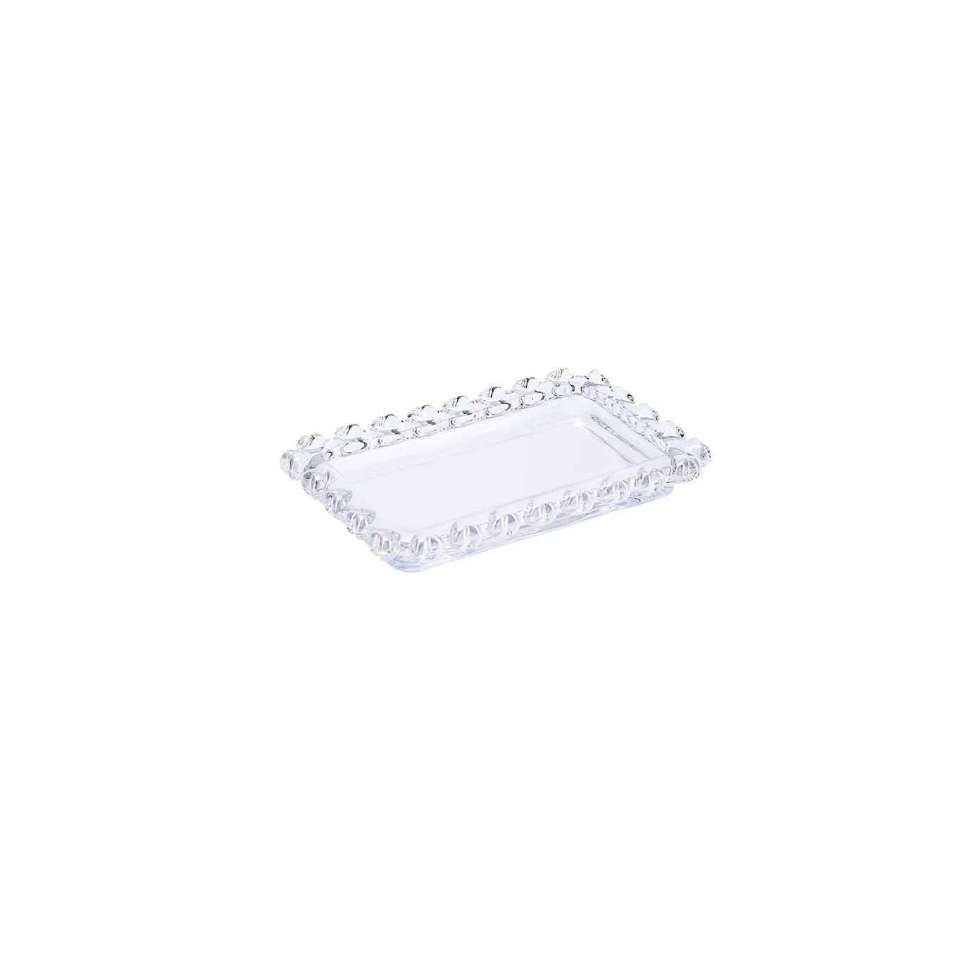 Karaca Rory Glass Snack Bowl, 10cm, Clear - Image 4