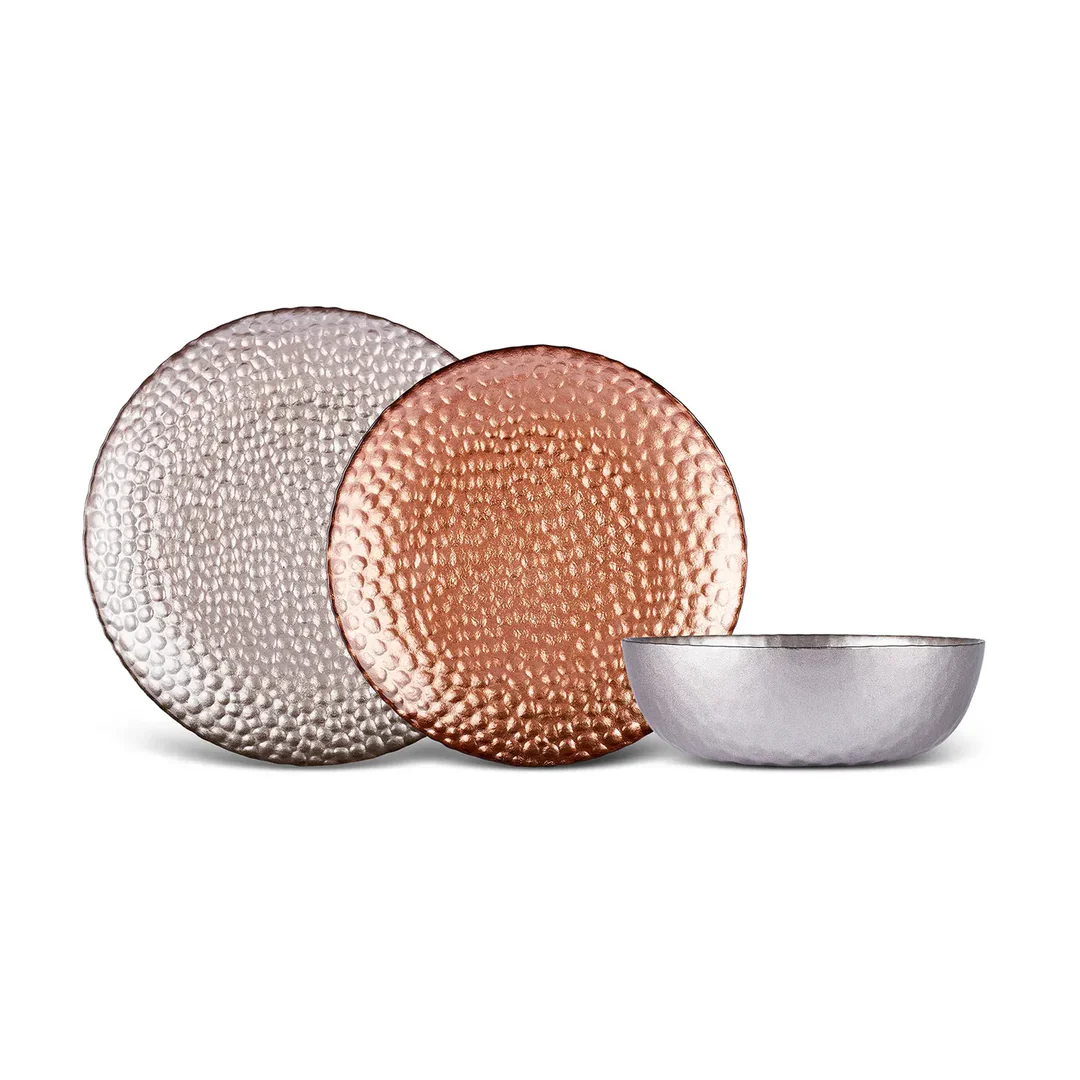 Karaca Sahra 18-Piece Glass Serveware Set for 6 People, Multi - Image 7