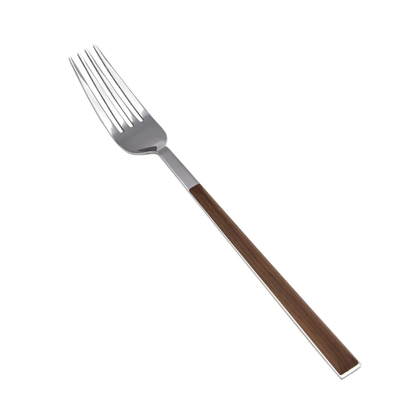 Karaca Salzburg Stainless Steel Table Fork, 21cm, Brown