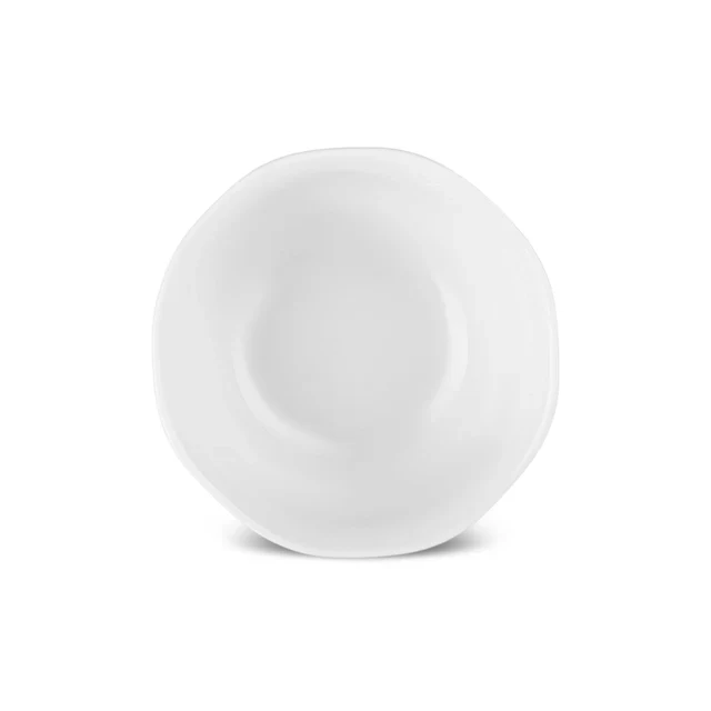 Karaca Scalloped 18-Piece Porcelain Dinner Set for 6 People, White - Image 17