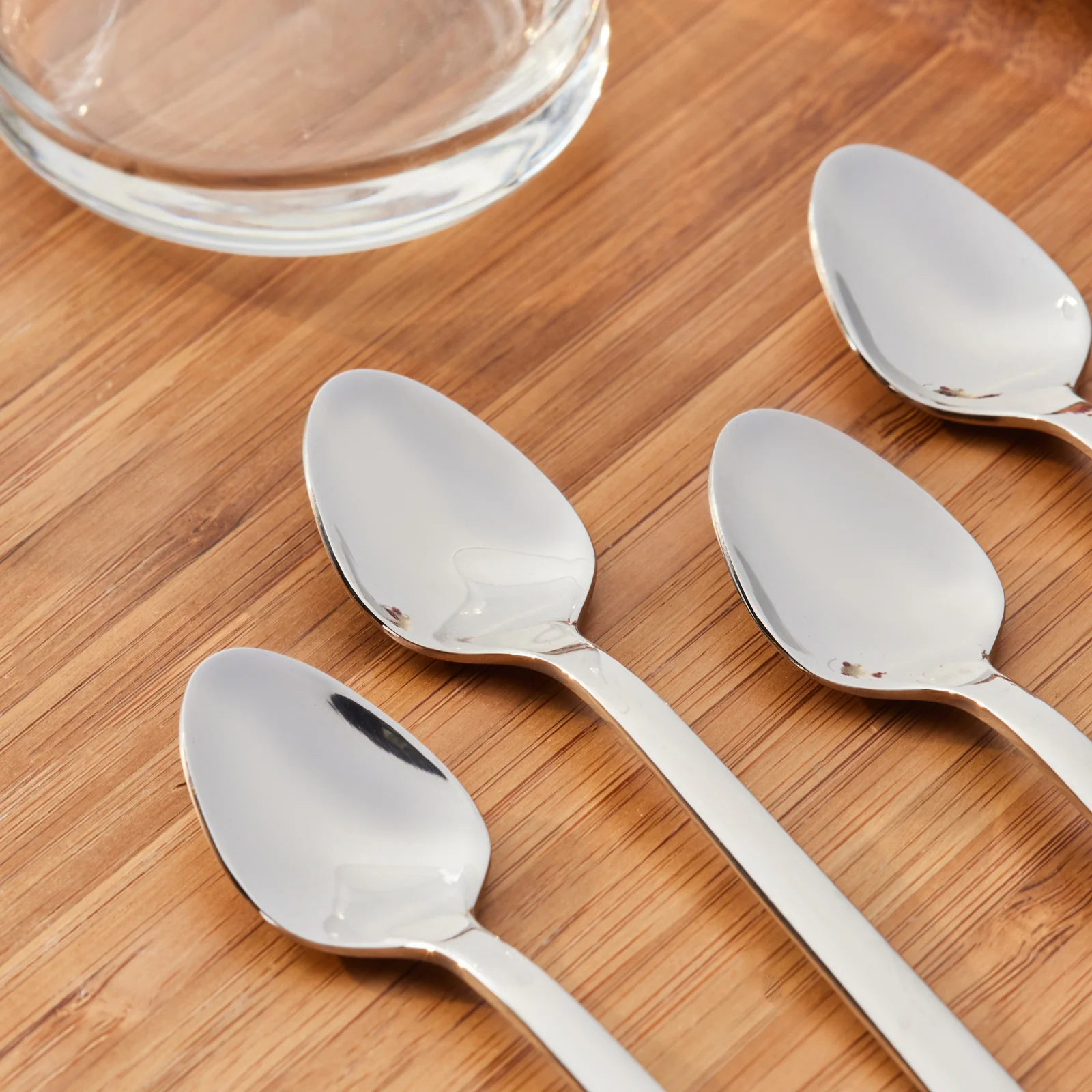 Karaca Sedir 6-Piece Stainless Steel Tea Spoon, Silver - Image 5